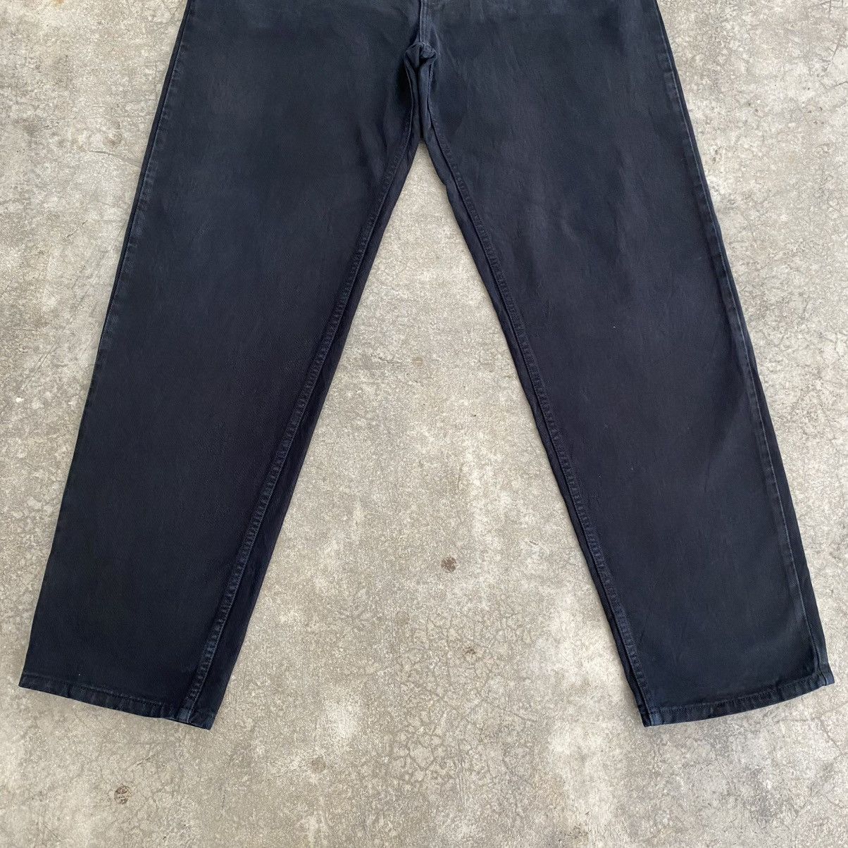 Levi's Vintage 1998 Levis Silvertab Black “LOOSE” Baggy Denim Jeans Size US 34 / EU 50 - 5 Thumbnail