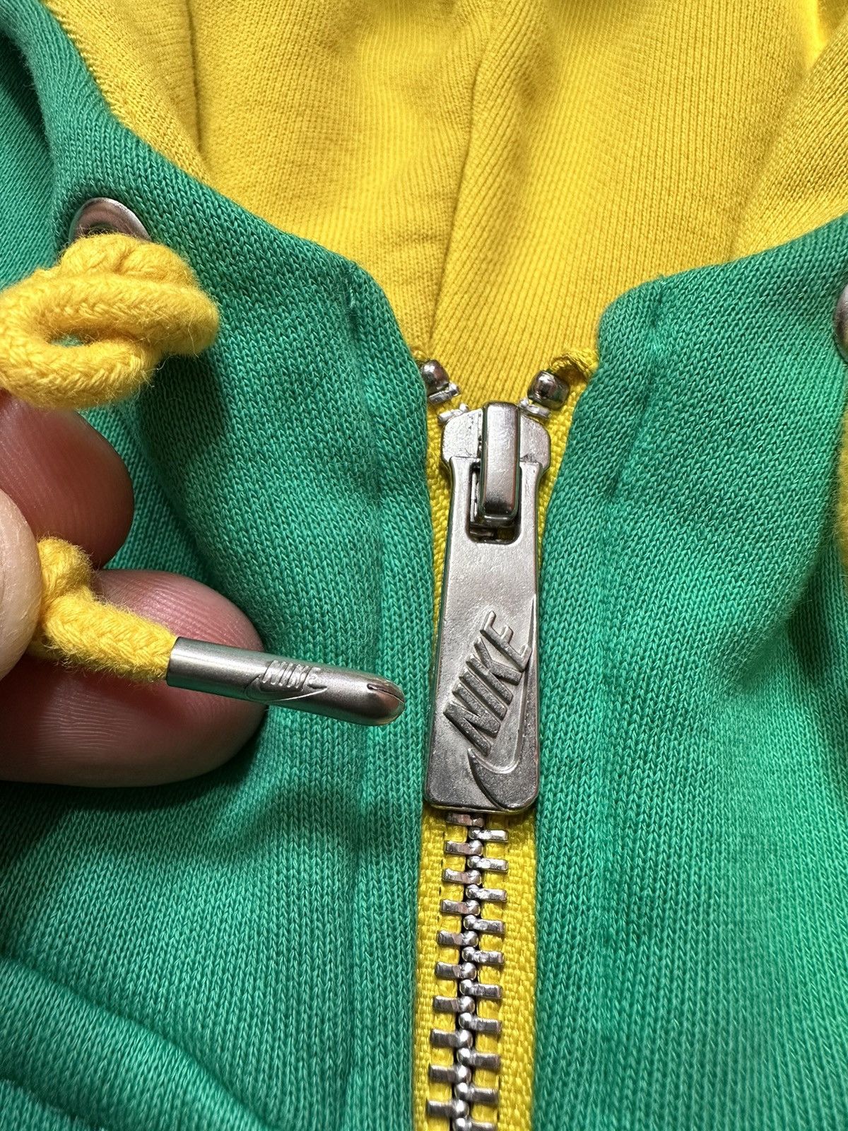 Nike Crazy Nike Vintage 90s Zip Up Hoodie Skater Size US S / EU 44-46 / 1 - 8 Thumbnail