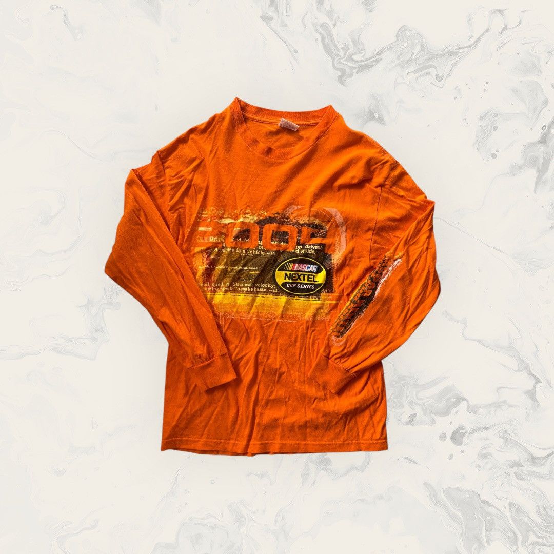 NASCAR × Vintage Vintage Nascar 2004 Nextel Cup Longsleeve Graphic Shirt Size US L / EU 52-54 / 3 - 1 Thumbnail