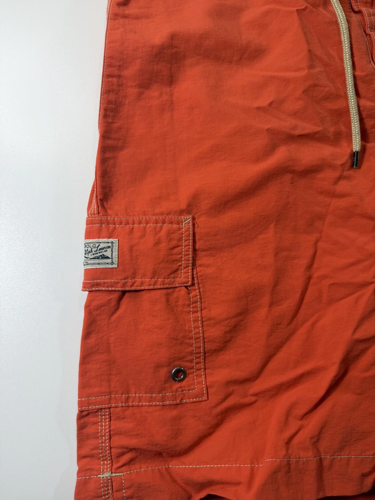 Polo Ralph Lauren Polo Ralph Lauren Orange Cargo Swim Shorts M Size US 32 / EU 48 - 3 Thumbnail