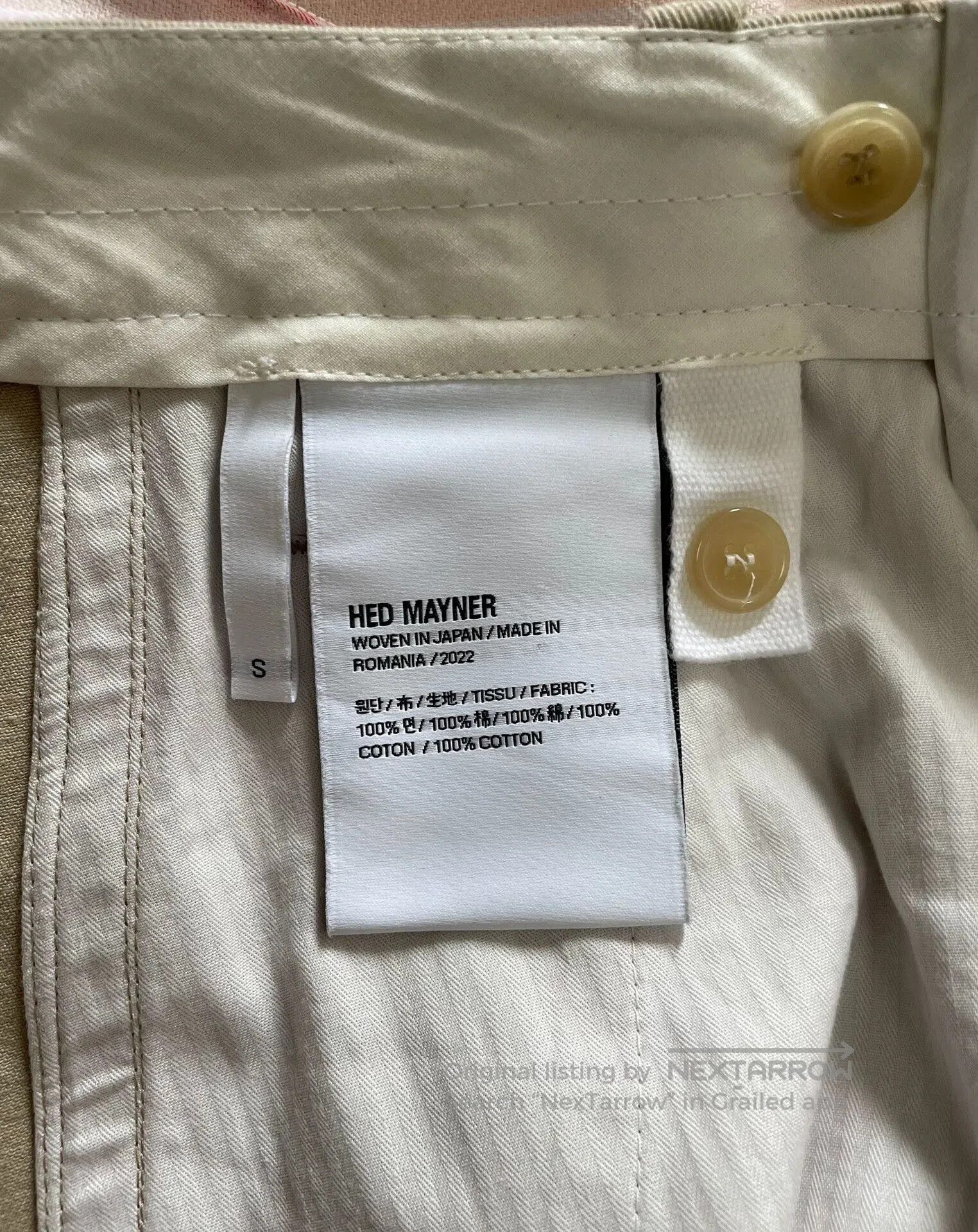 Hed Mayner Hed Mayner 22SS Runway Pleated Bermuda Shorts. Size US 27 - 4 Thumbnail