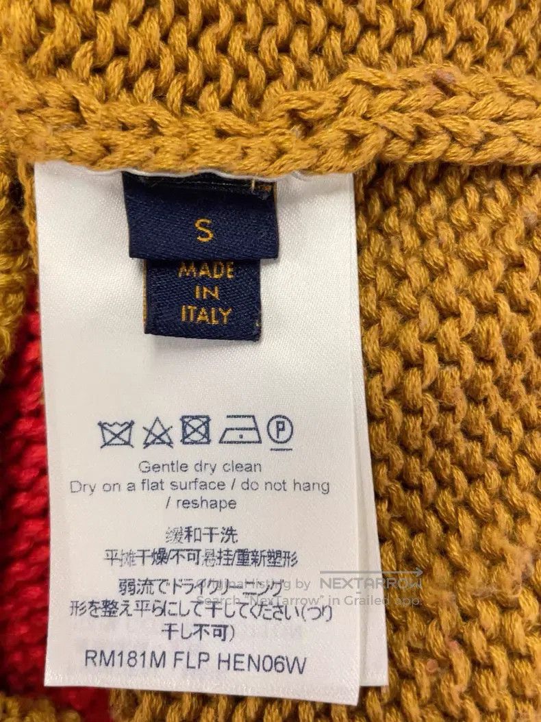 Louis Vuitton Louis Vuitton Color contrast knit sweater Size US S / EU 44-46 / 1 - 5 Thumbnail
