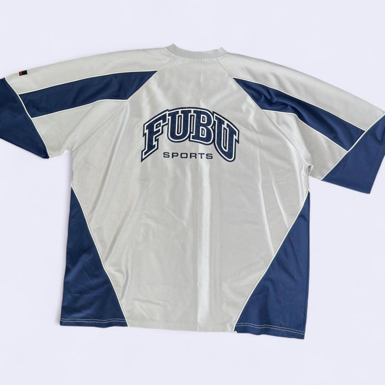 Fubu FUBU Men's white T-shirts Size US XXL / EU 58 / 5 - 2 Thumbnail