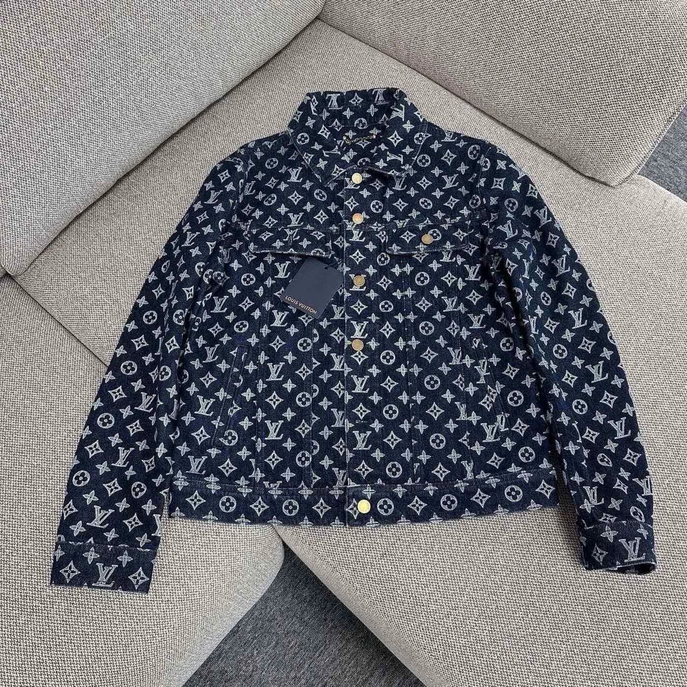 Louis Vuitton Japan Exclusive Monogram Denim Jacket | Grailed
