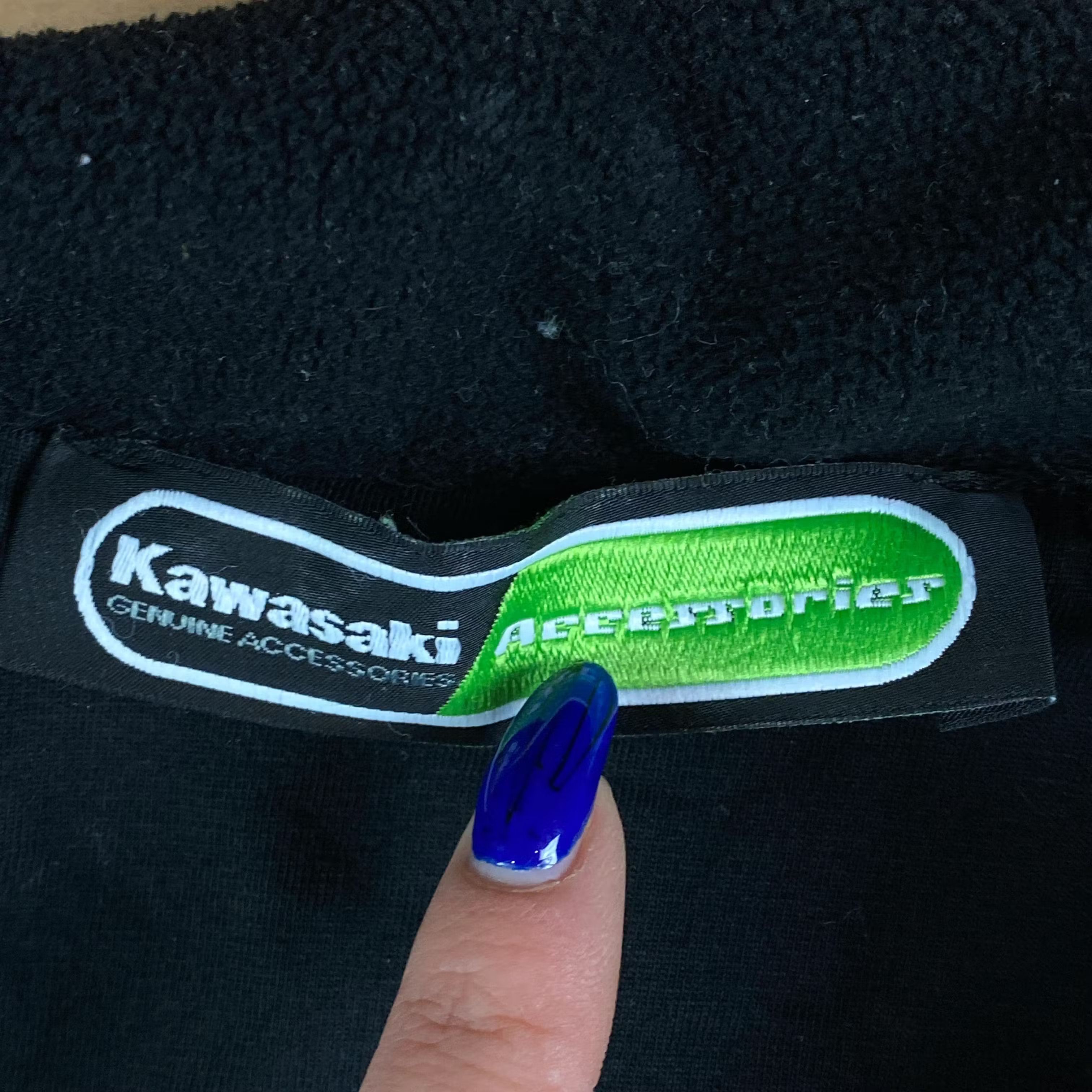 Other Mens Fleece Bomber Jacket Kawasaki Size S/M Size US S / EU 44-46 / 1 - 4 Thumbnail