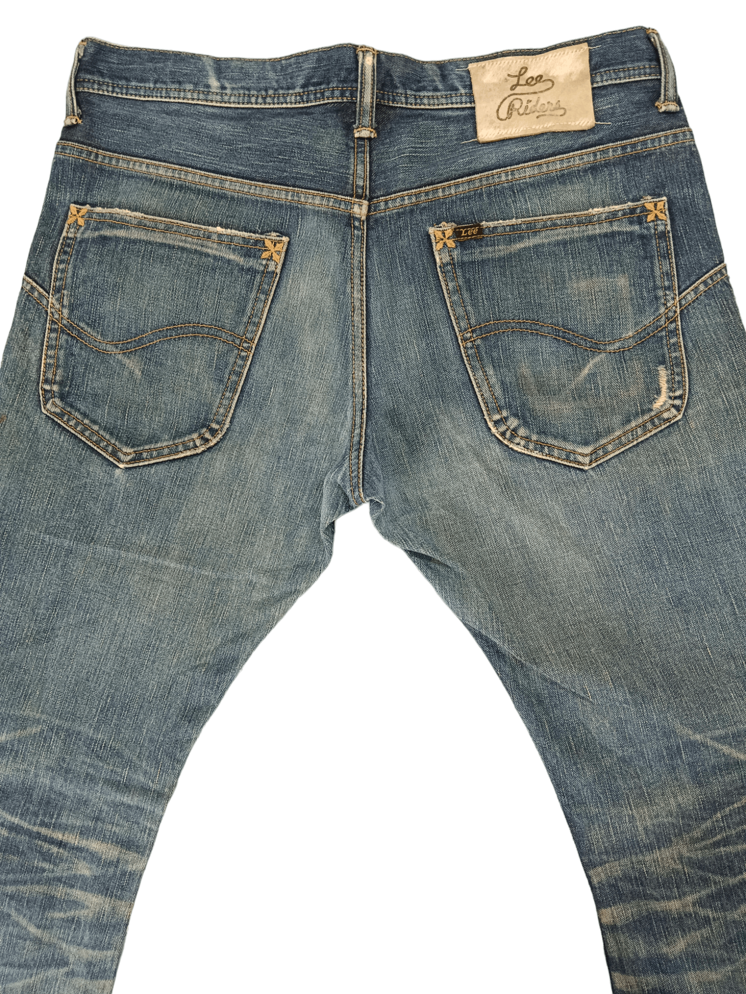 Lee × Vintage Lee Rider Seditionaries Super Flare Denim Size US 33 - 5 Thumbnail