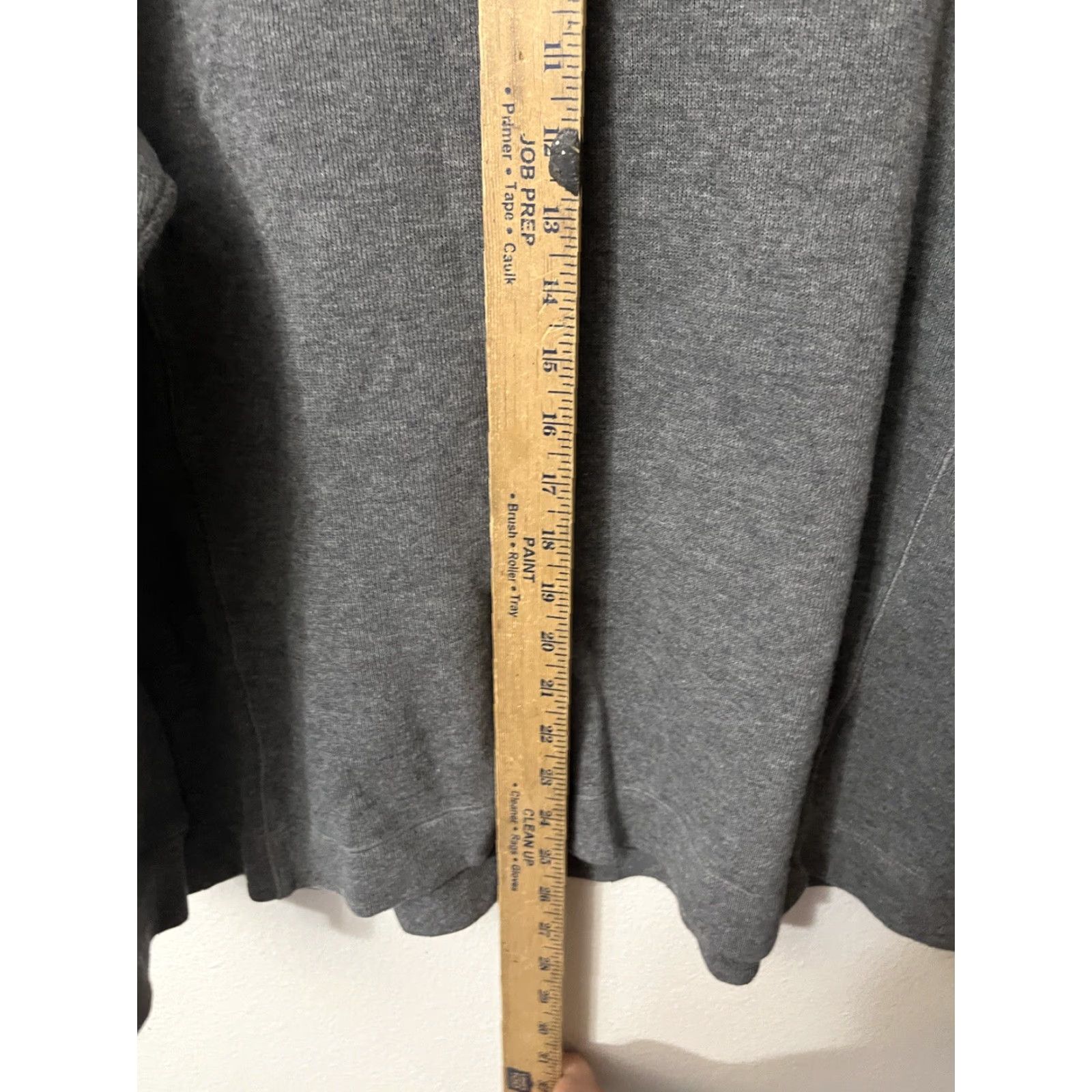 Calvin Klein VINTAGE Calvin Klein Jeans Sweatshirt 1/4 Zip Mock Neck XL Gray Mens Pullover '90s Size US XL / EU 56 / 4 - 4 Thumbnail