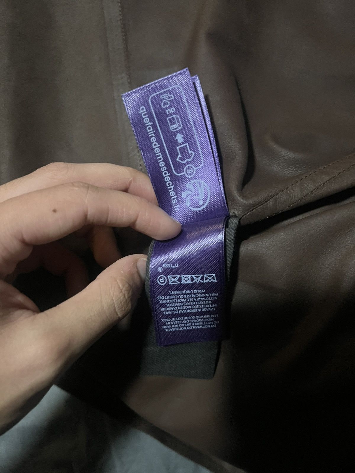 Ralph Lauren Purple Label Ralph Lauren Purple Label Barron Lamb Leather Shirt Jacket Size US M / EU 48-50 / 2 - 8 Thumbnail