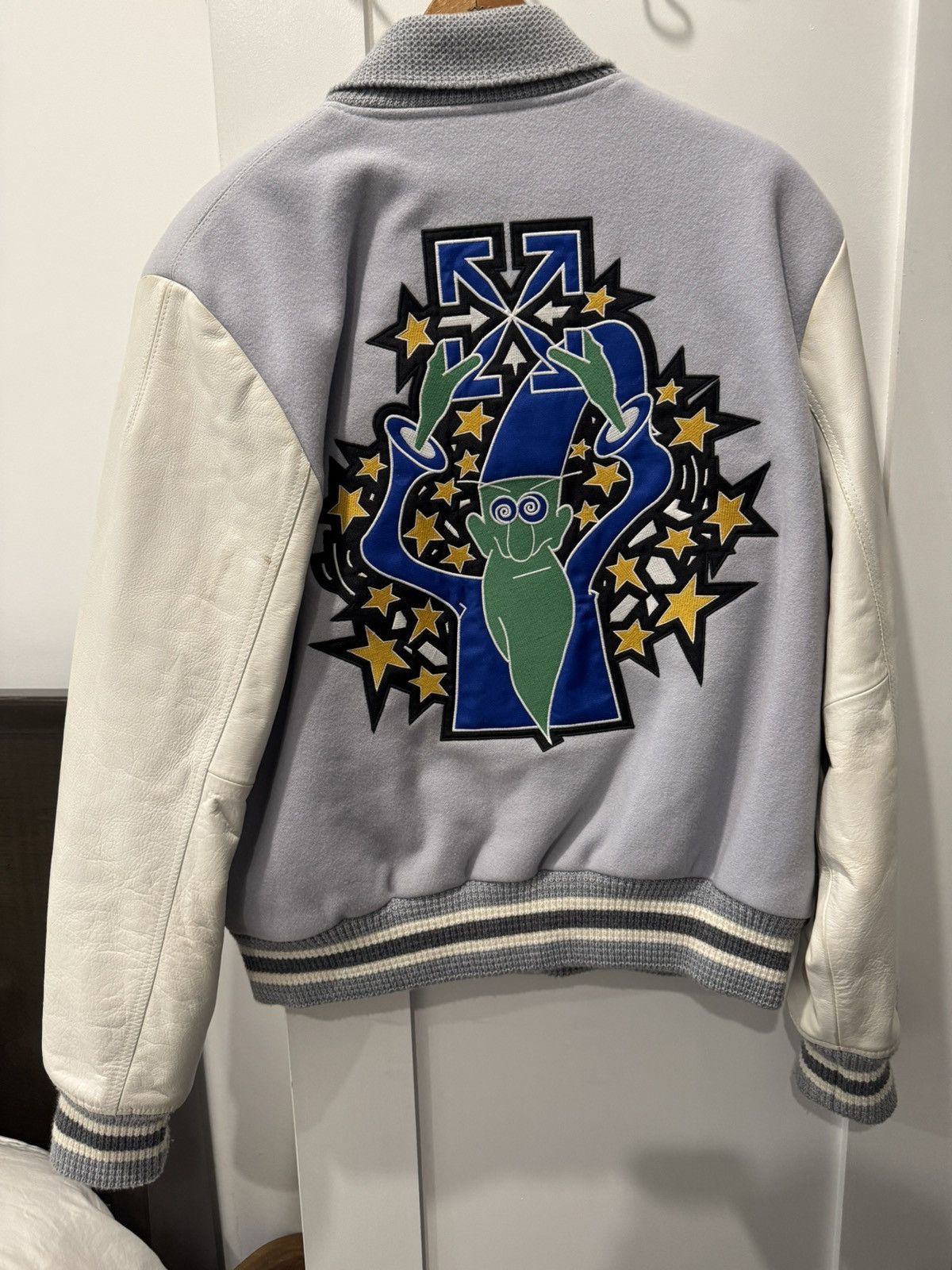Off-White Off White 2021 Varsity Jacket Size US XL / EU 56 / 4 - 2 Thumbnail