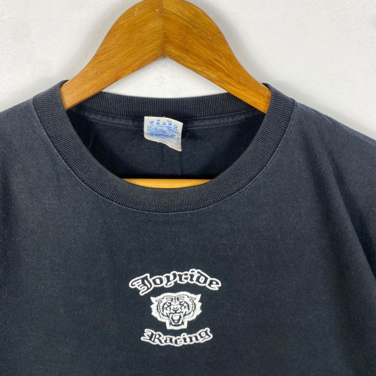 Japanese Brand Vintage JOYRIDE SPEED SHOP Logo Graphic Tee Shirt Size US XL / EU 56 / 4 - 2 Thumbnail
