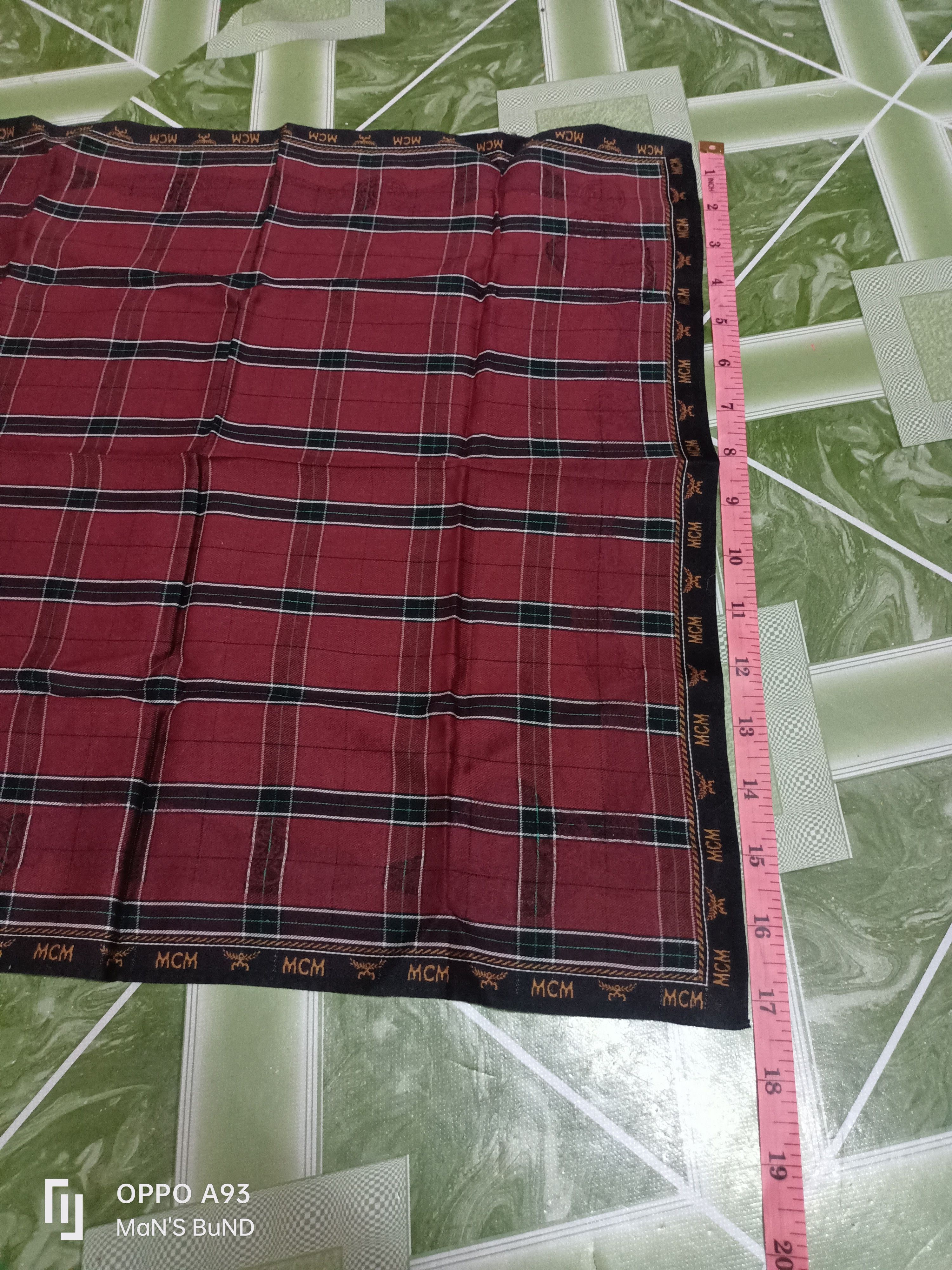 Japanese Brand × Vintage COMBO Handkerchief YSL,MCM 2 PCS,FENDI Size ONE SIZE - 6 Thumbnail