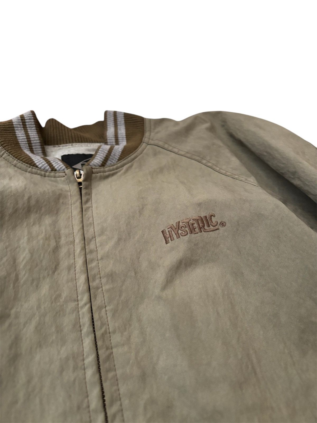 Hysteric Glamour Hysteric Glamour Olive Bomber Jacket Japanese Streetwear Size US L / EU 52-54 / 3 - 3 Thumbnail