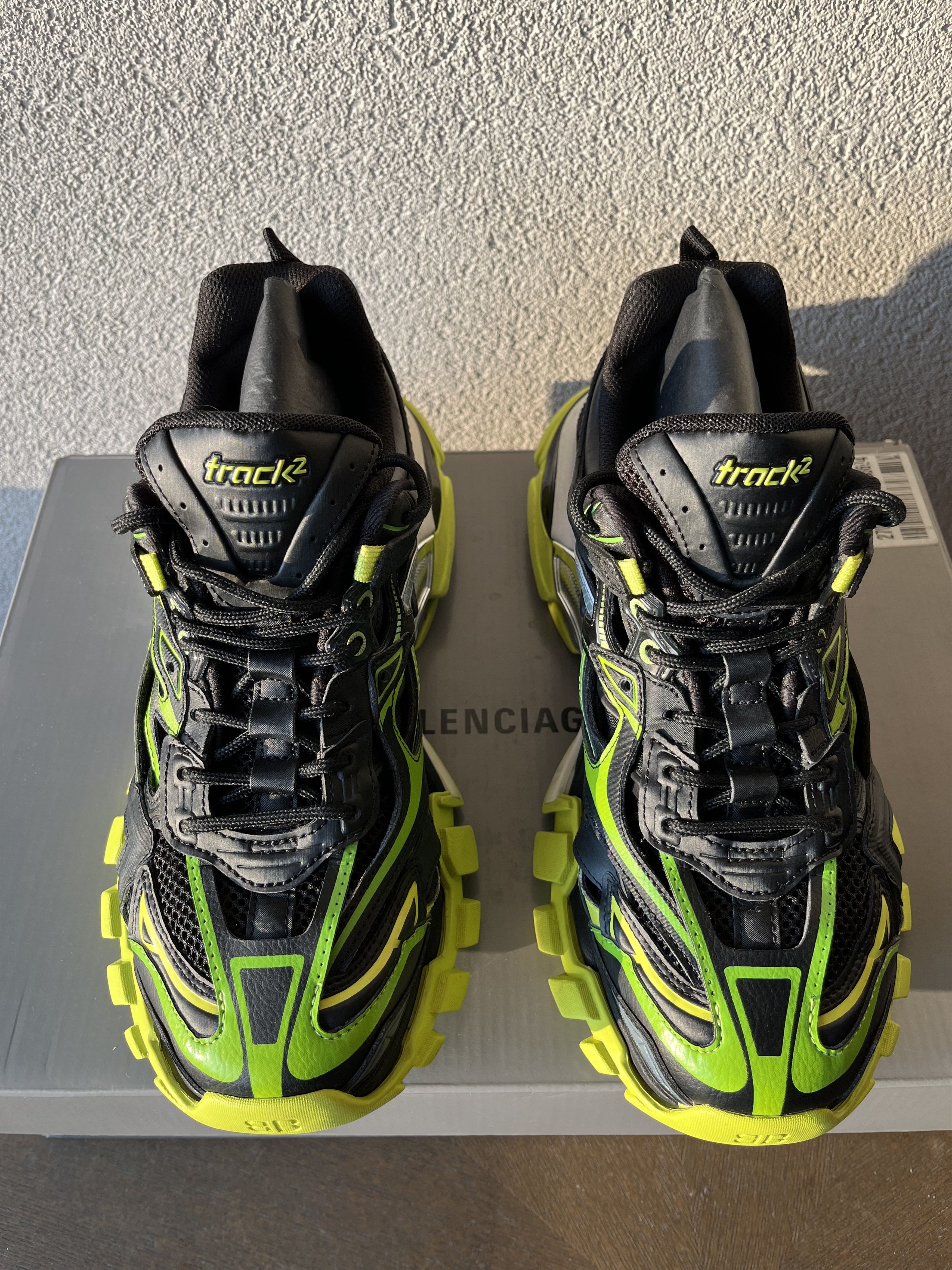 Balenciaga Balenciaga Track 2 Black Green Size US 8.5 / EU 41-42 - 7 Thumbnail