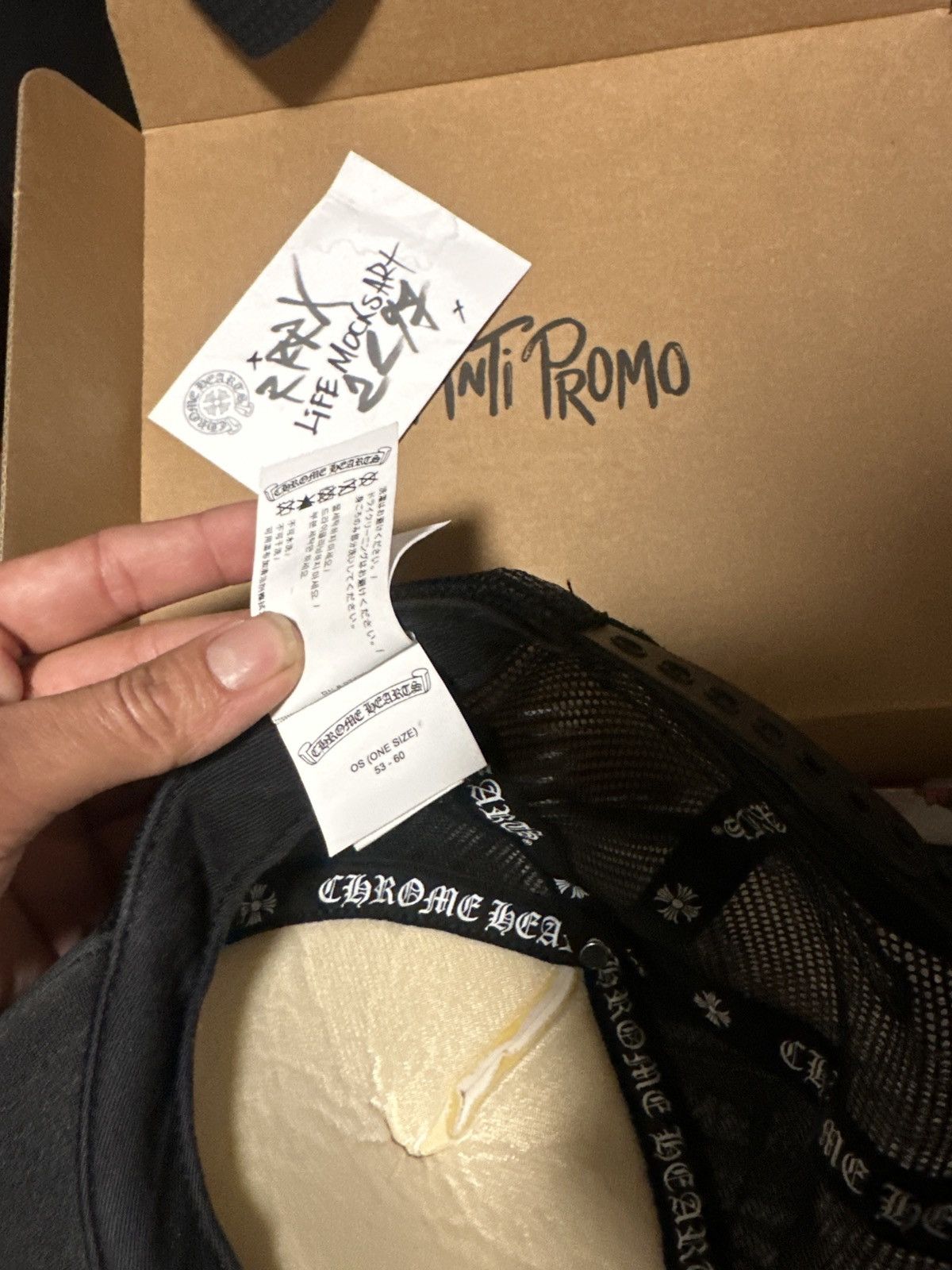 Chrome Hearts EYECHART CH HAT Size ONE SIZE - 5 Thumbnail