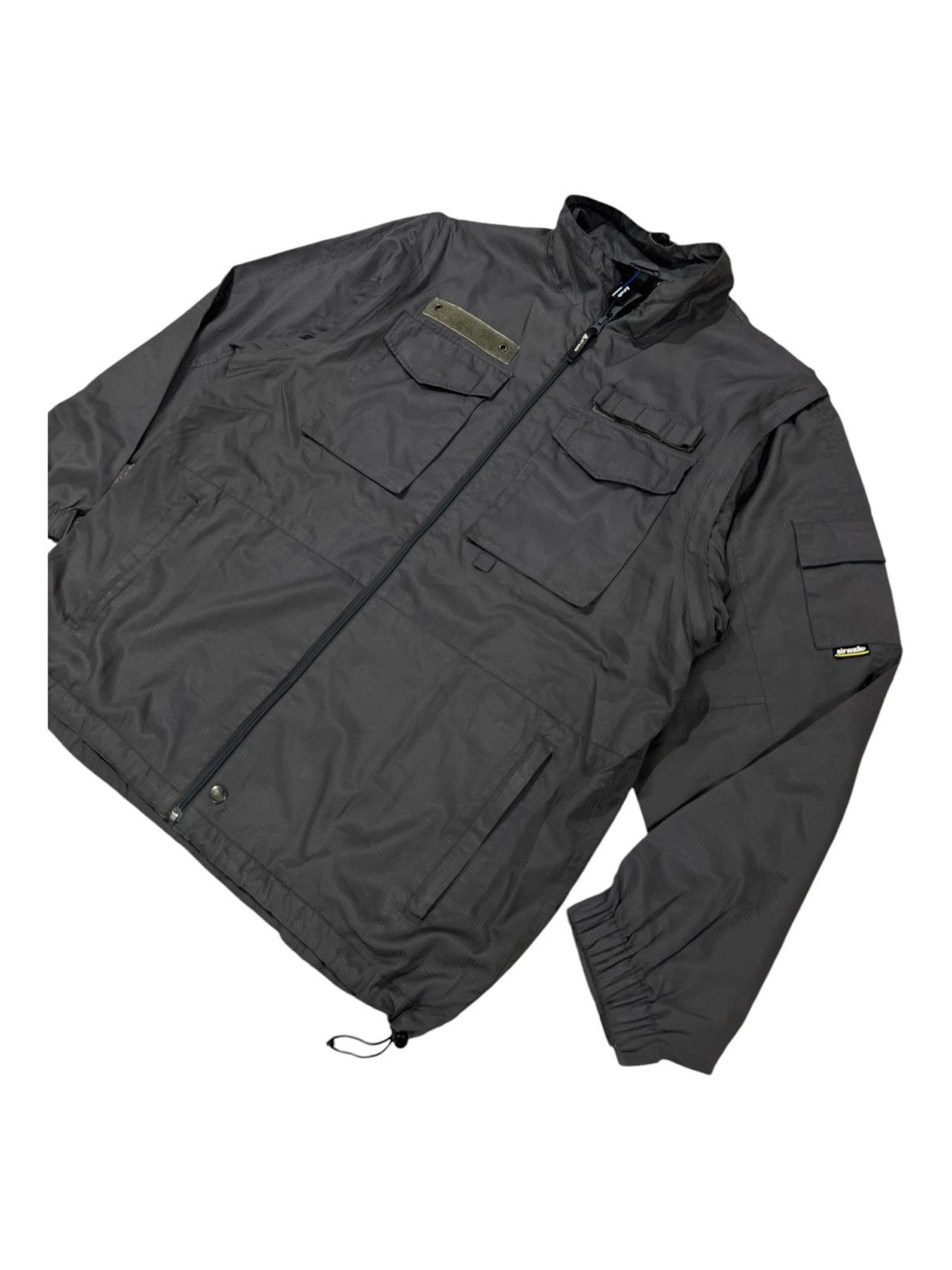 Airwalk Y2K Airwalk Tech-Wear Detachable Sleeve Cargo Pocket Jacket Size US XL / EU 56 / 4 - 2 Thumbnail