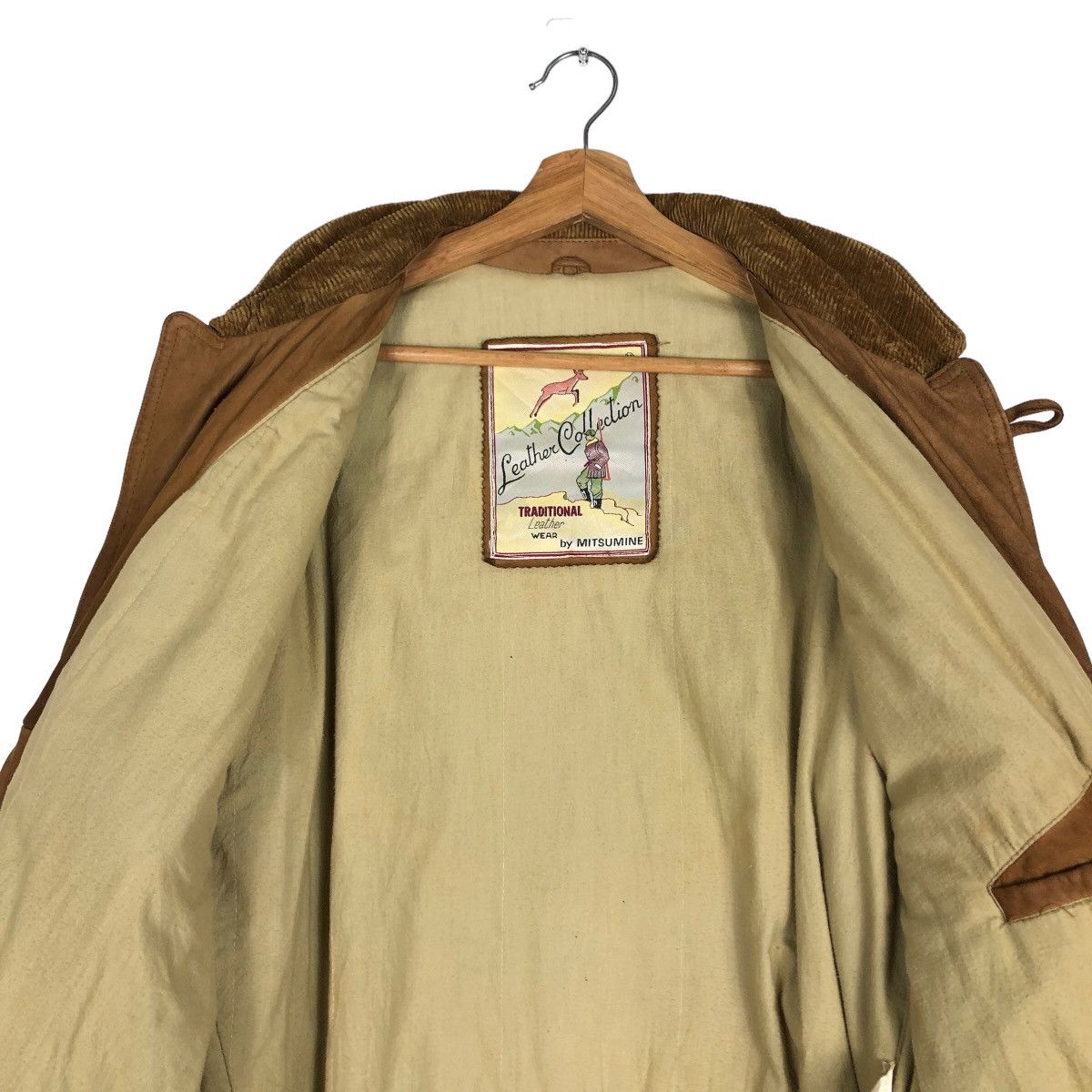 Japanese Brand 🔥Vintage Genuine Leather Jacket Mitsumine Issey Miyake Size US M / EU 48-50 / 2 - 12 Thumbnail