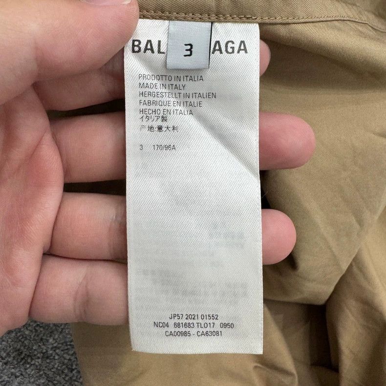Balenciaga Balenciaga Pocket Shirt Size US L / EU 52-54 / 3 - 3 Thumbnail