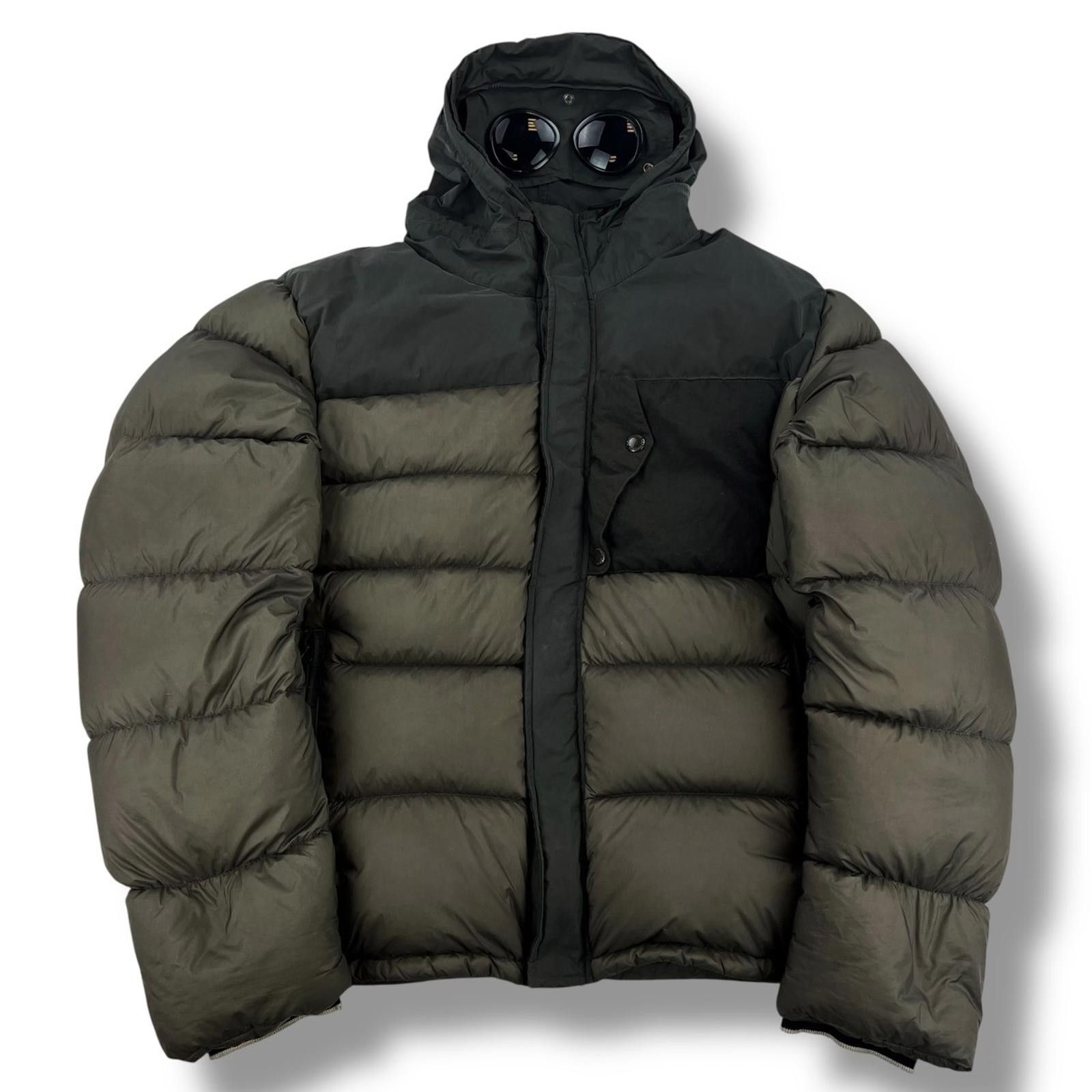 C.P. Company C.P. Company D.D. Shell Khaki Puffer Jacket Size US XXL / EU 58 / 5 - 2 Thumbnail