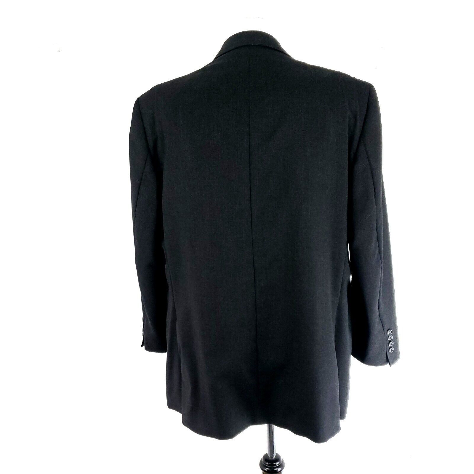 Jack Victor Jack Victor Vogue Ct Wool 2 Button 2 Piece Suit 44L Gray 42/ Size 44L - 6 Thumbnail