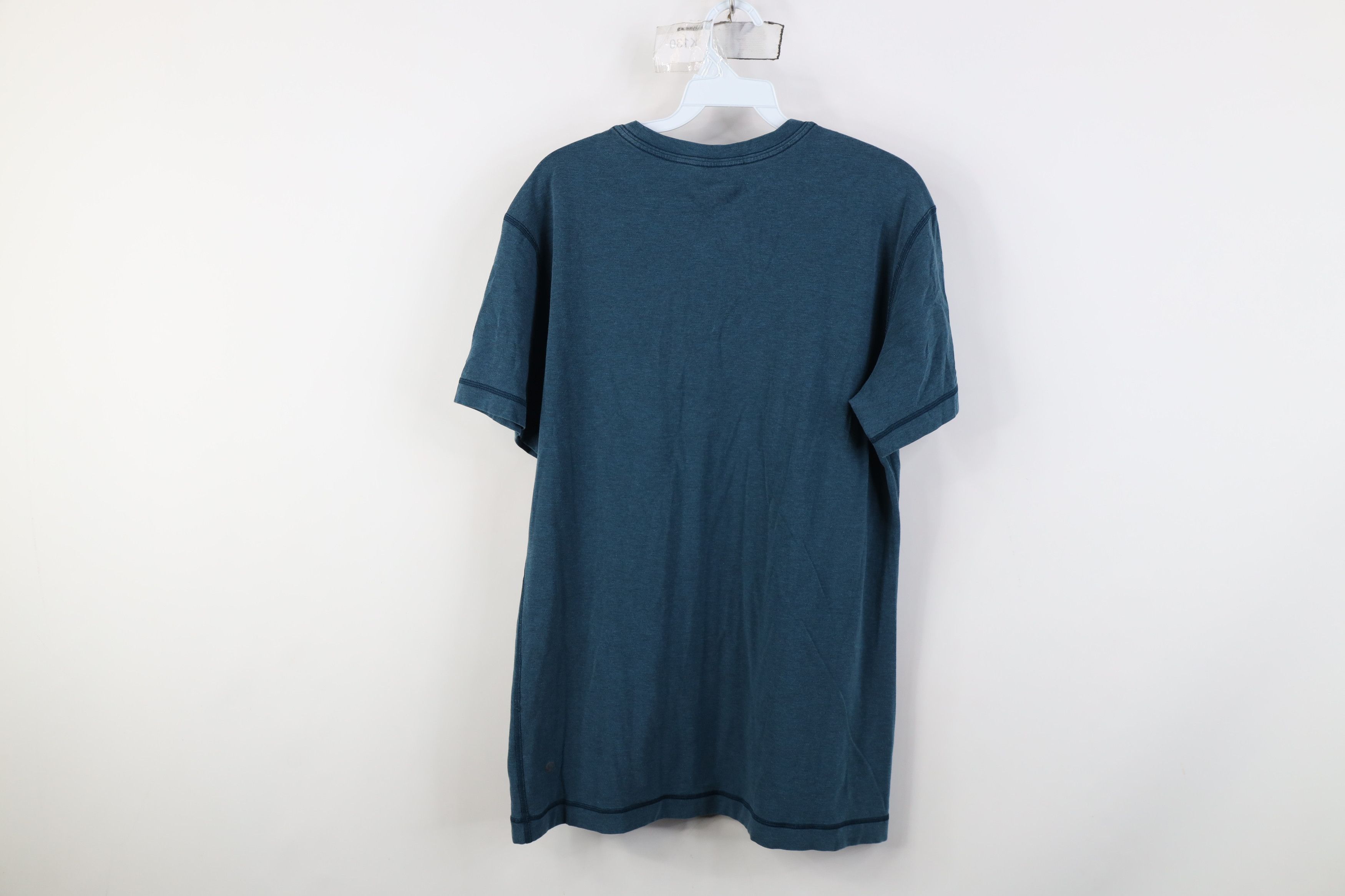 Lululemon Luluelemon Architecture Building Short Sleeve T-Shirt Blue Size US L / EU 52-54 / 3 - 10 Thumbnail