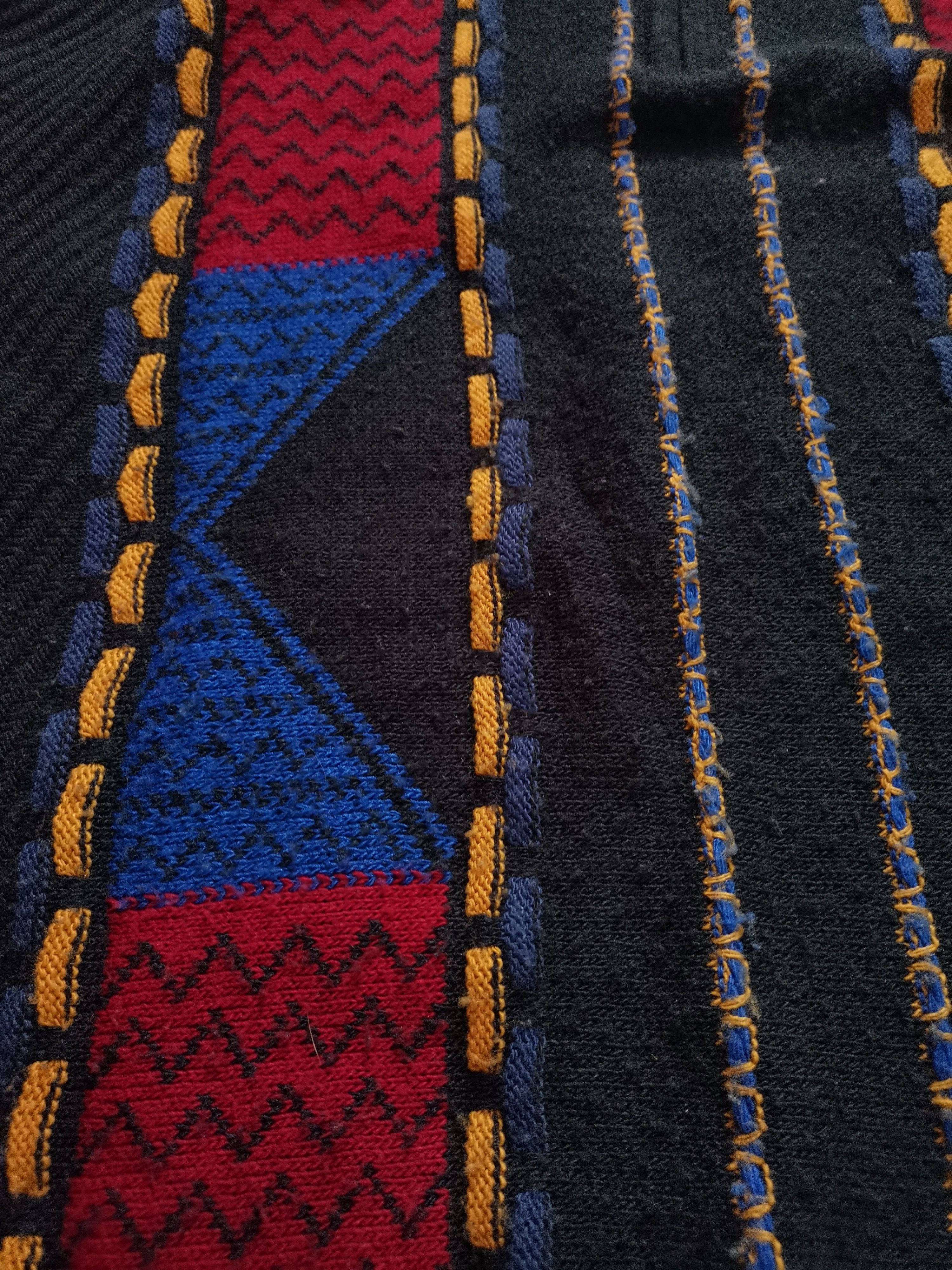 Vintage Vintage Basic-Line Abstract Sweater Size US L / EU 52-54 / 3 - 2 Thumbnail