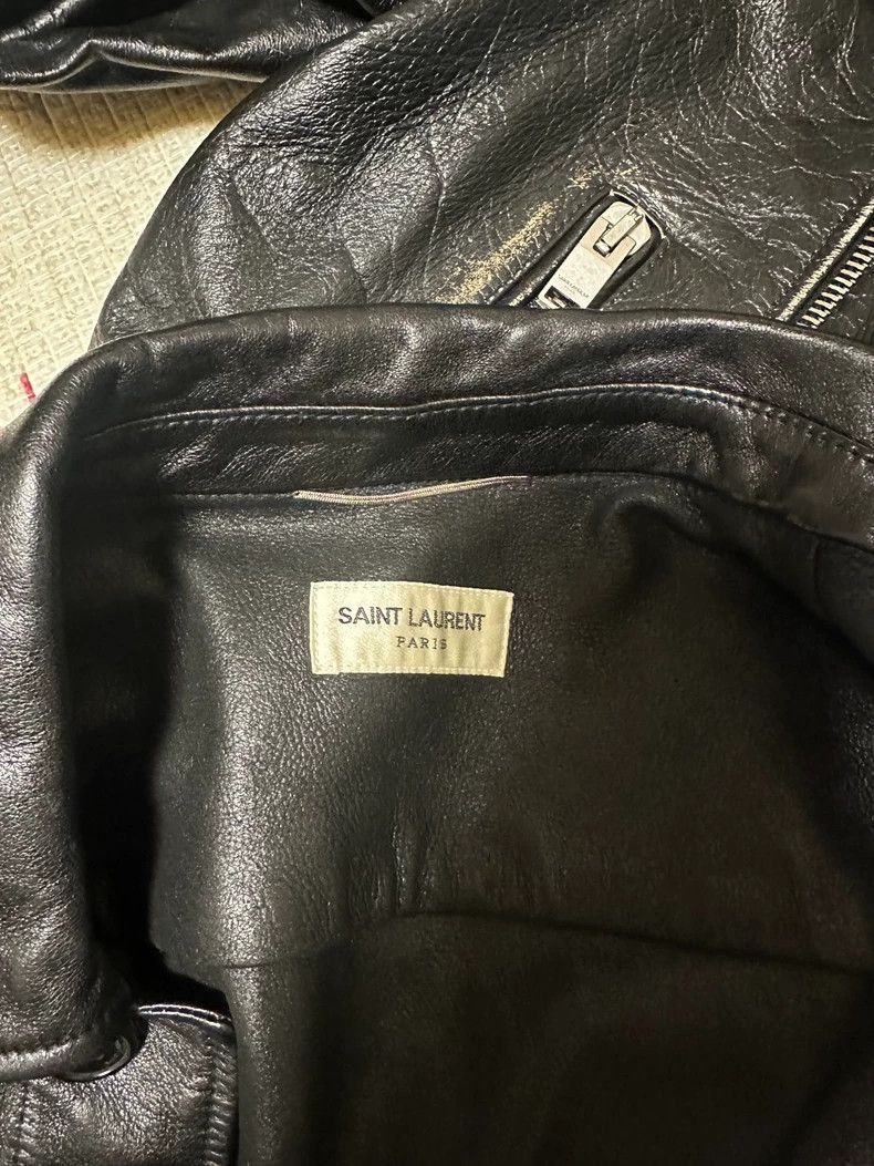 Saint Laurent Paris Saint Laurent Paris Military leather jacket-2506 Size US S / EU 44-46 / 1 - 2 Thumbnail