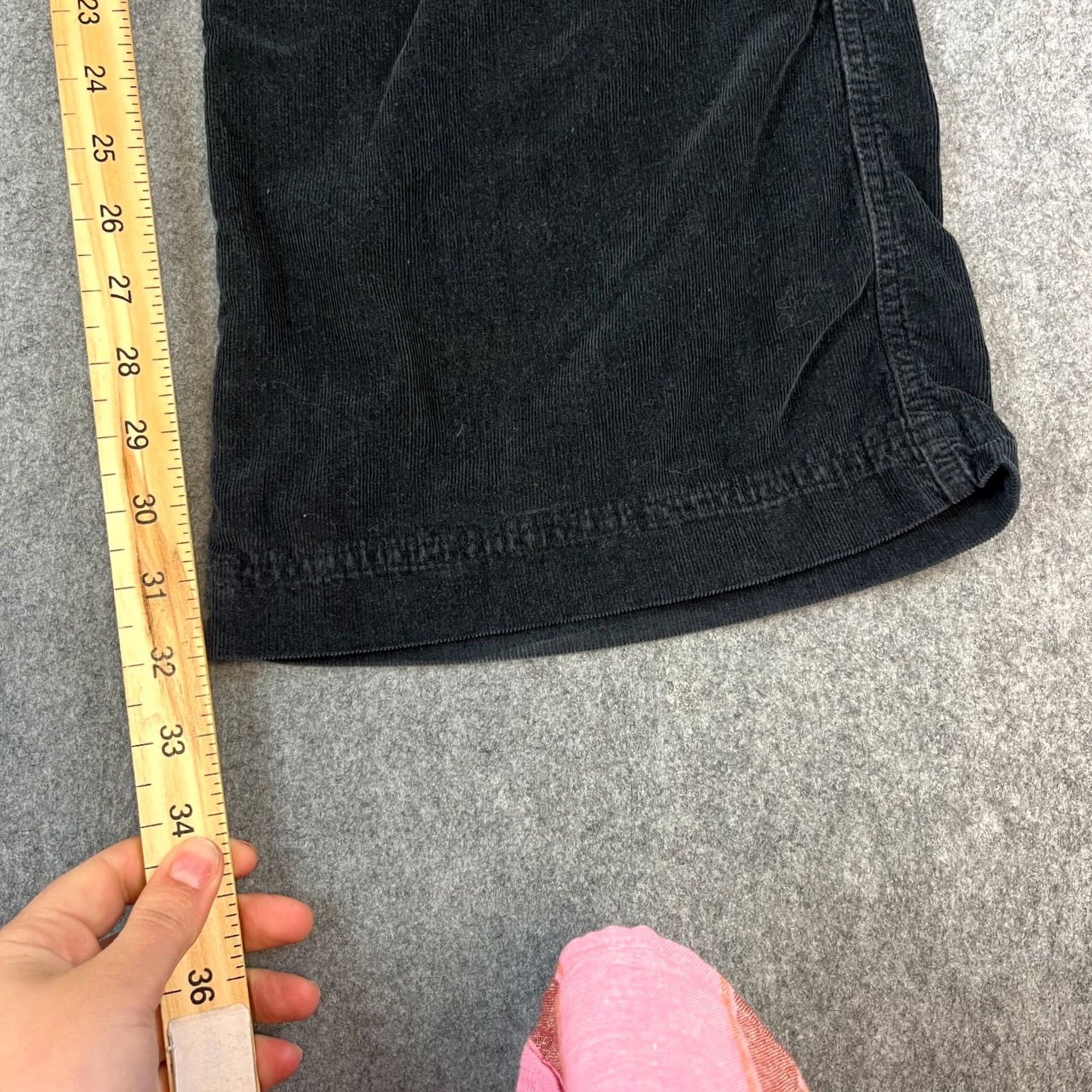 Champion Champion Jeans Men Bootcut Denim 5-Pocket L Dark Black Relaxed Regular 32in Inside Leg 32in Elasticated Waist 34in Waist - Vintage Size US 33 - 4 Thumbnail