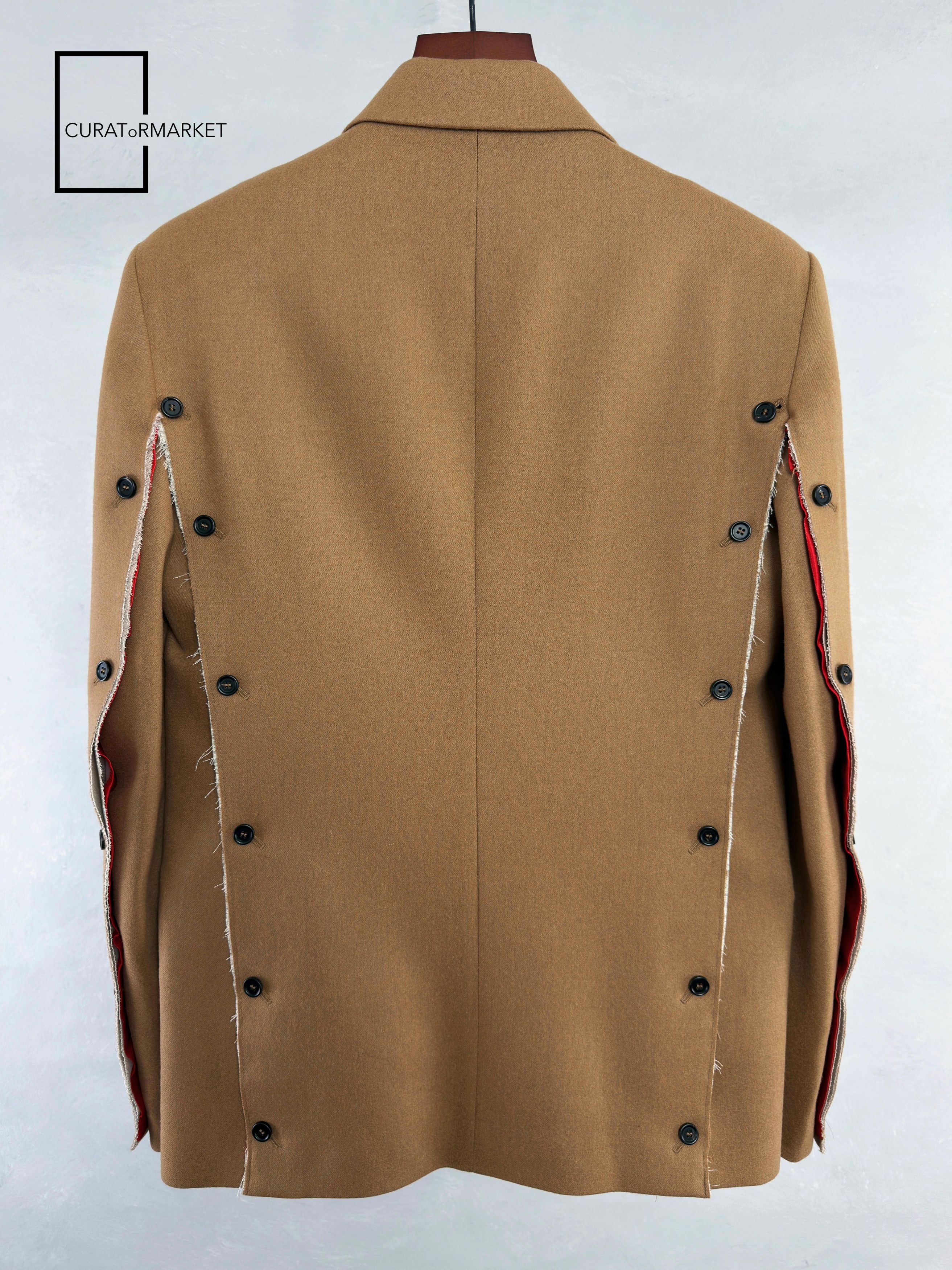 Marni EU48 GRAIL Embroidered Multi Button Wool Flannel Blazer FW22 Size US M / EU 48-50 / 2 - 1 Thumbnail