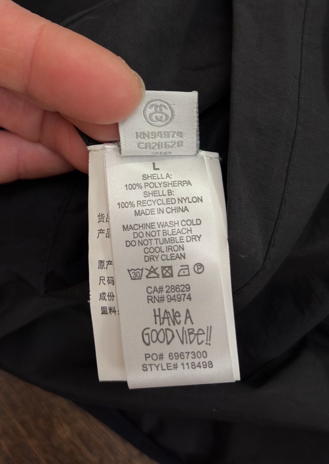 Stussy Stussy 8 Ball Sherpa Reversible Jacket Size US L / EU 52-54 / 3 - 10 Thumbnail