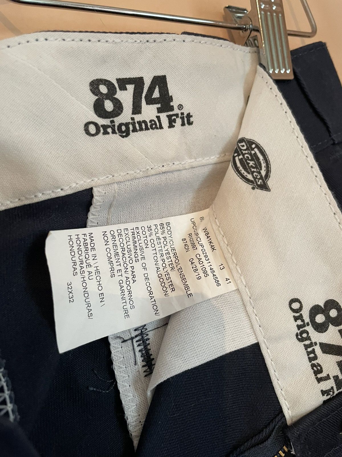 Dickies Dickies 874 original fit work pants 32x32 Size US 32 / EU 48 - 5 Thumbnail