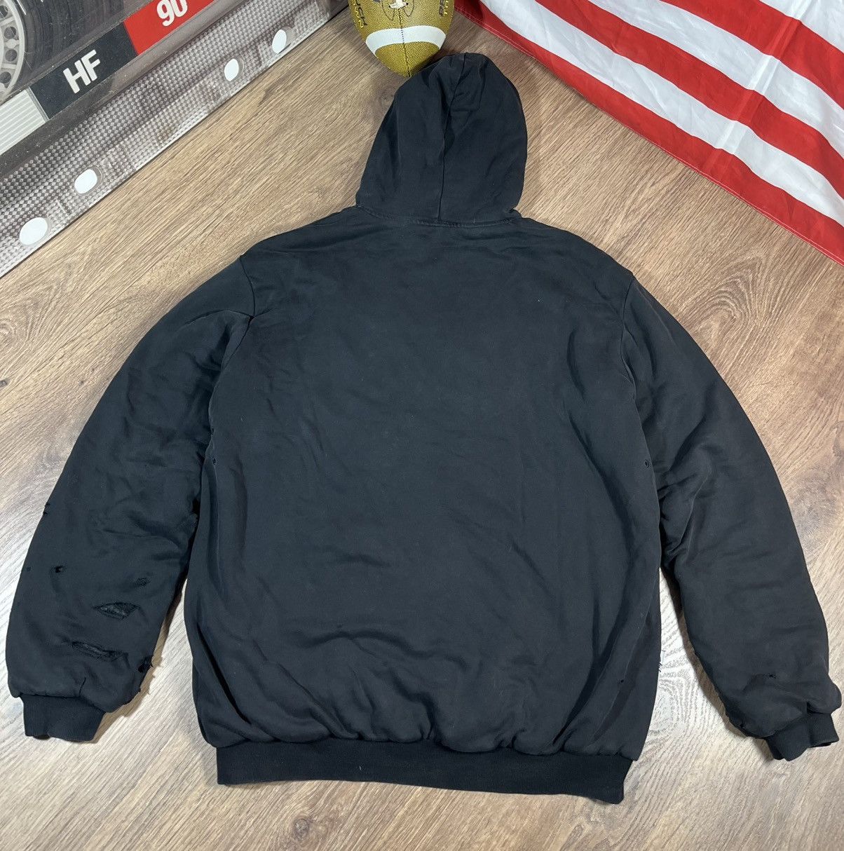 Band Tees Zhik Distressed 😫 Zip Hoodie Size US XL / EU 56 / 4 - 19 Thumbnail