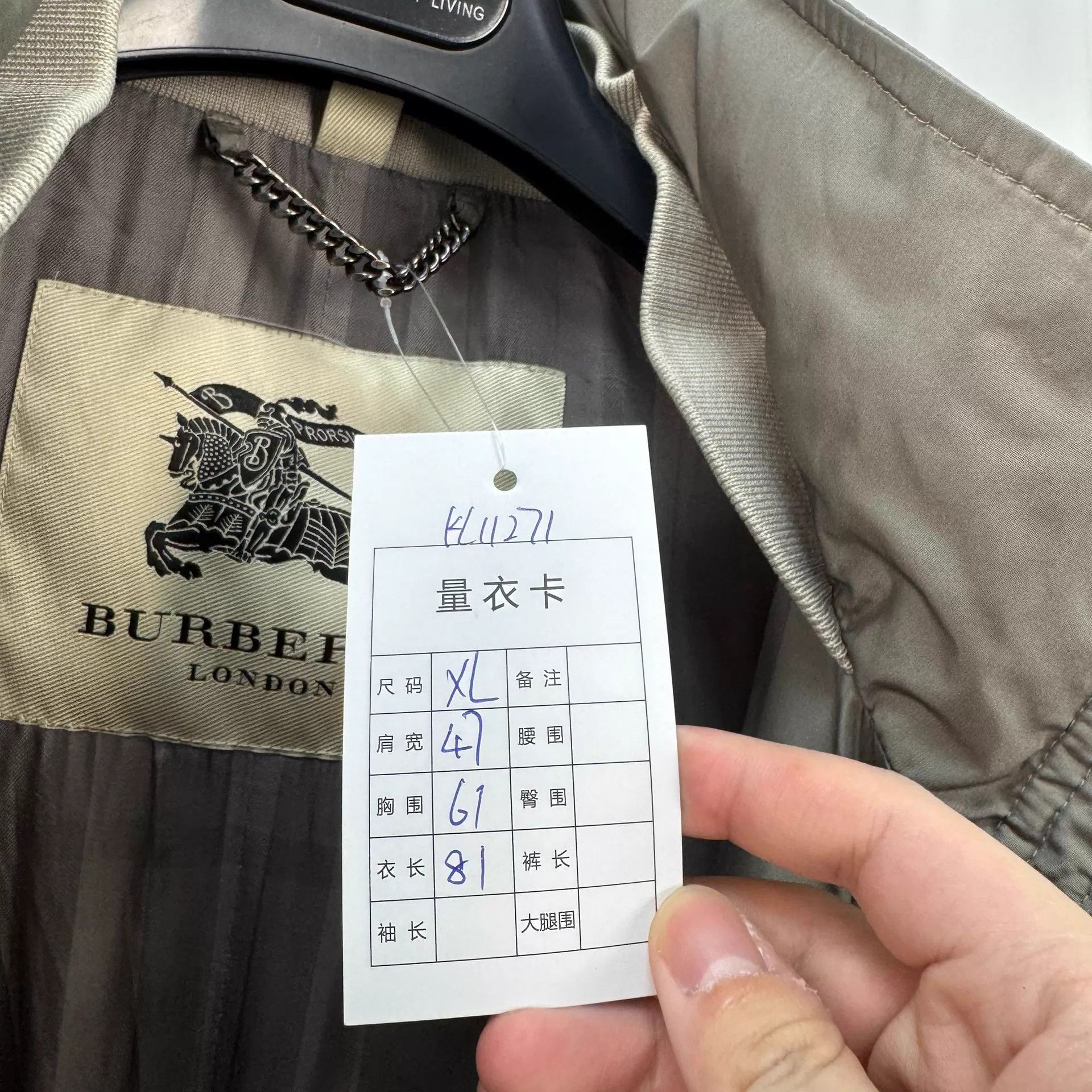Burberry Burberry Tartan Lining Traveler Trench Coat XL 99 New Size US XL / EU 56 / 4 - 8 Thumbnail
