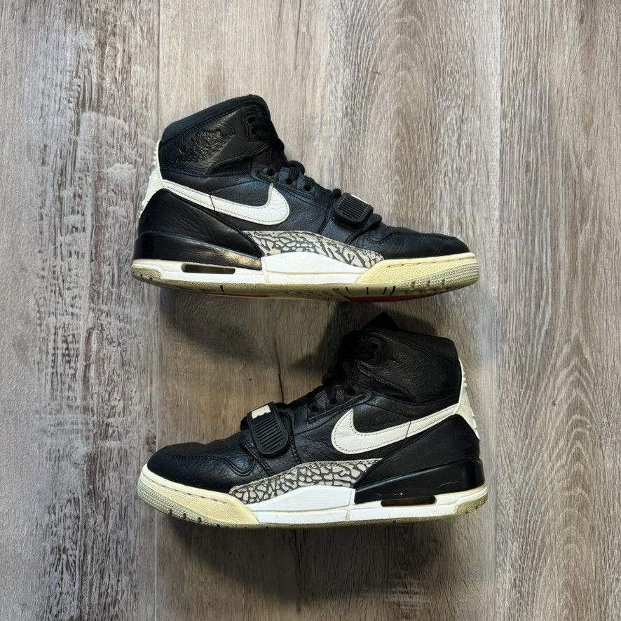 Nike NIKE • JORDAN Legacy 312 "Black White" (8M) Size US 8 / EU 41 - 2 Thumbnail
