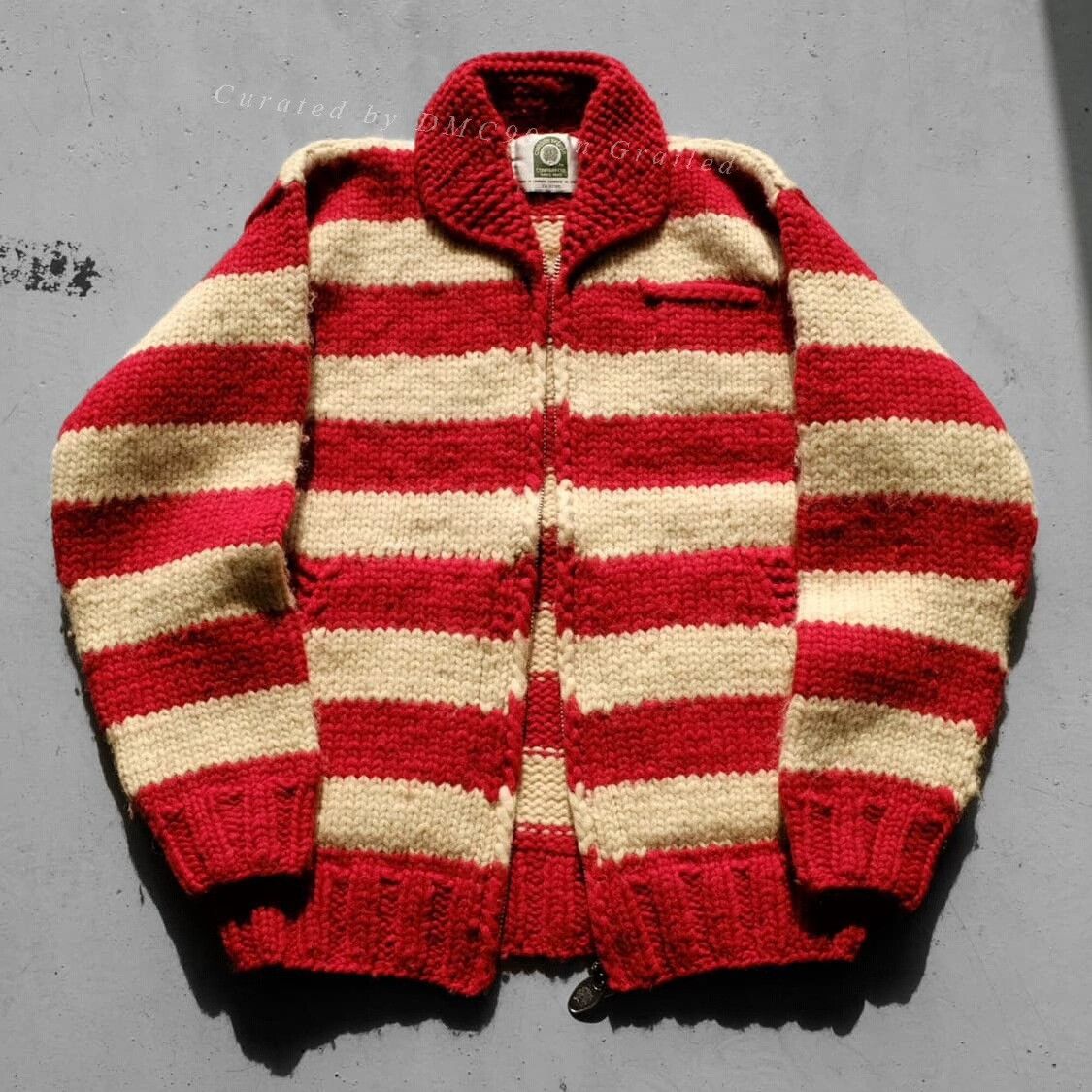 Vintage Vintage Canadian Knit Jacket Size US M / EU 48-50 / 2 - 1 Thumbnail