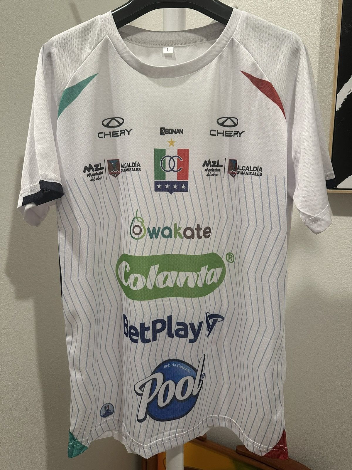 Other Once Caldas Soccer Jersey Size US L / EU 52-54 / 3 - 1 Thumbnail