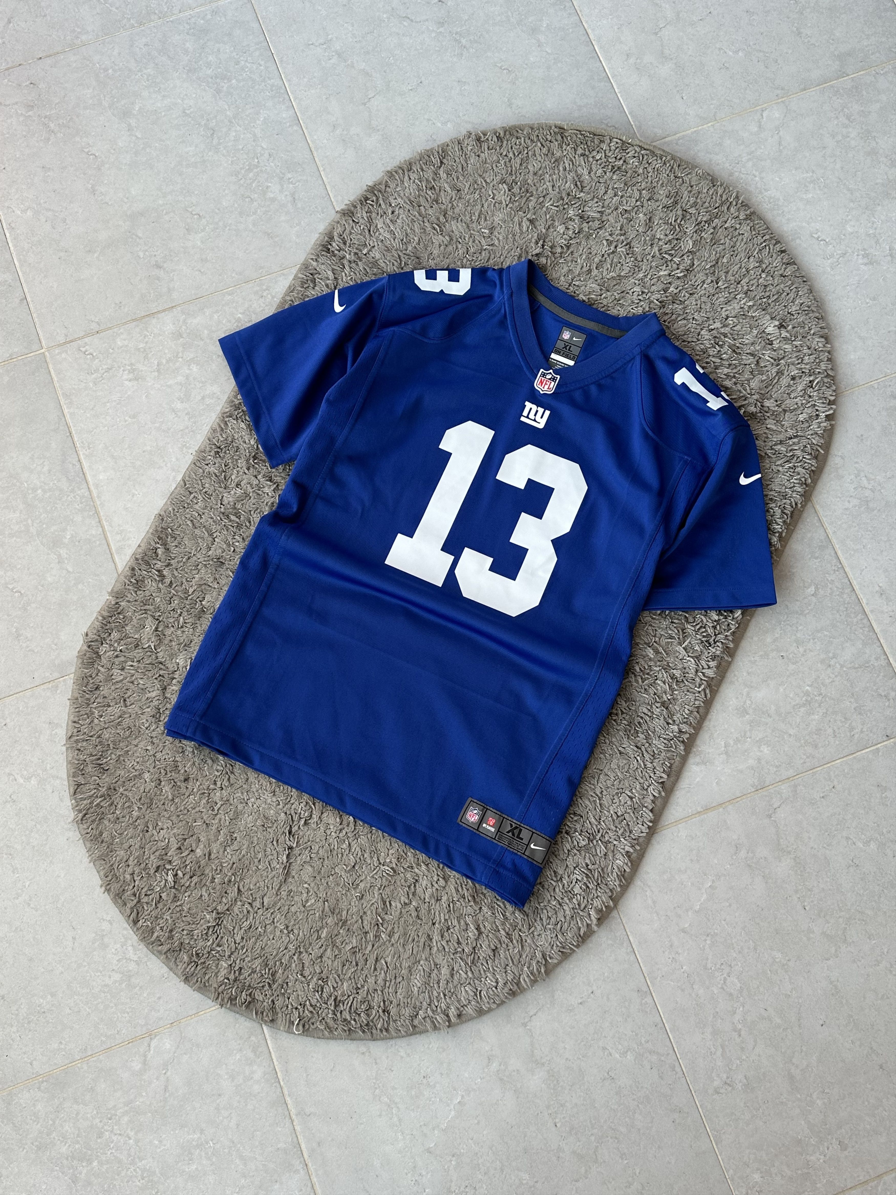 Nike VGC NFL Nike On Field NY Size XL V-Neck - Color Blue Size US XL / EU 56 / 4 - 2 Thumbnail