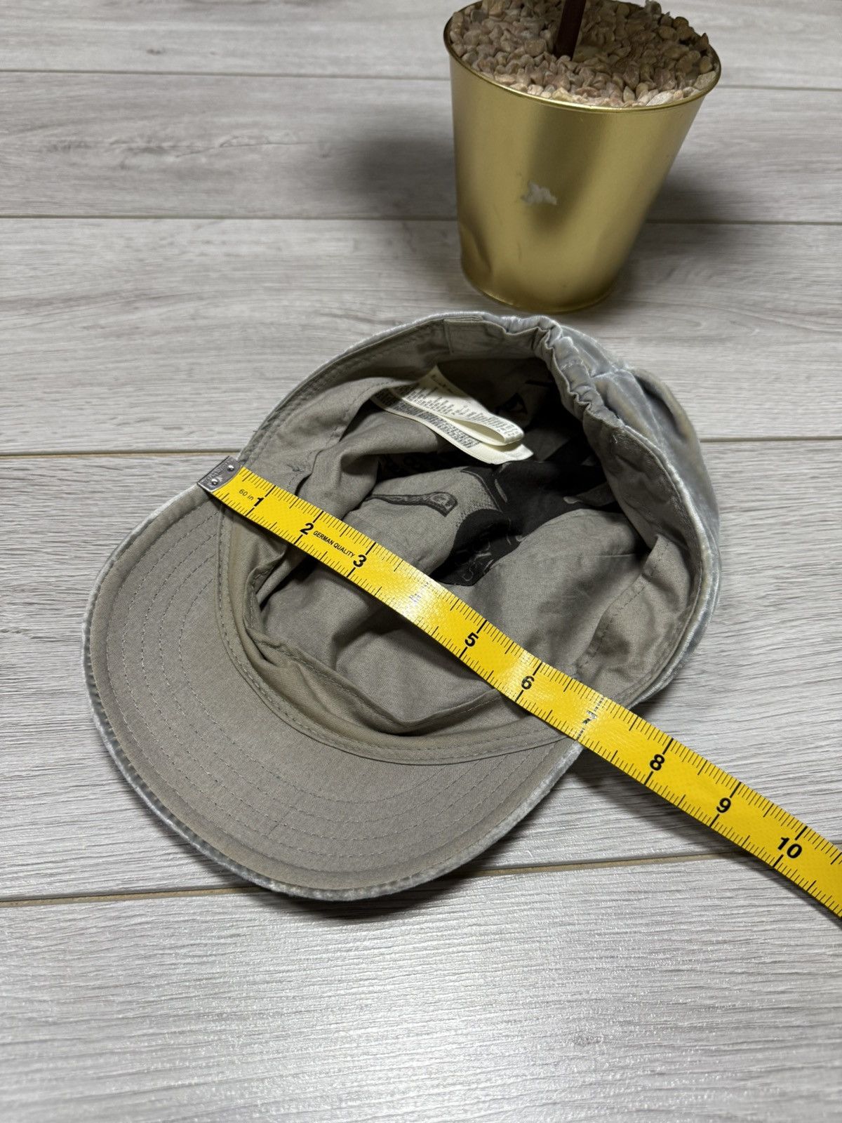 Diesel Diesel shinny hat cap velour military cadet Size ONE SIZE - 10 Thumbnail