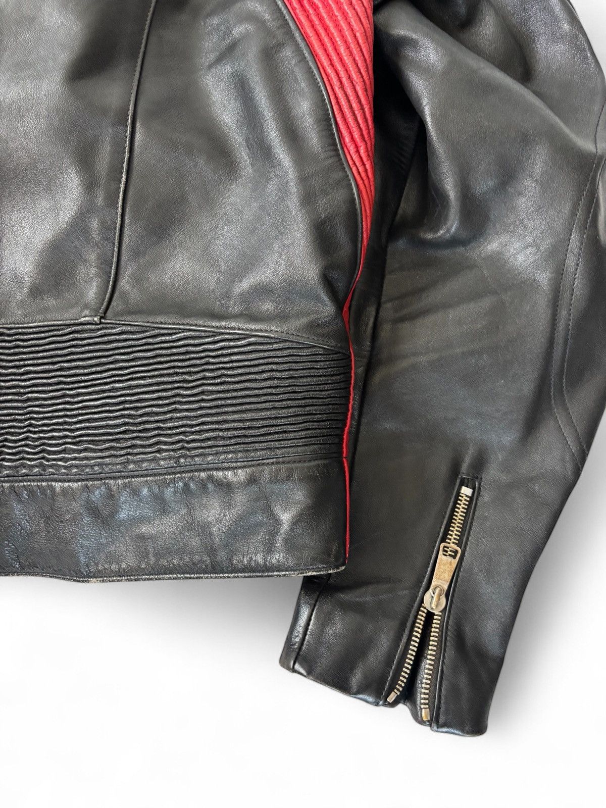 Vintage Vintage Roots Flame Buster Racing leather jacket Size US XL / EU 56 / 4 - 8 Thumbnail