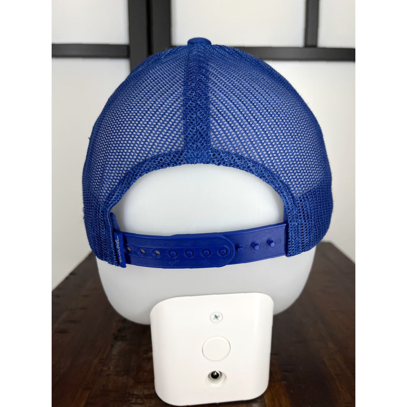 TravisMathew Travis Mathew Hat Cap Snap Back Adult One Size Blue Floral Pineapple All Over Print Golf Hat Mens Size ONE SIZE - 6 Thumbnail