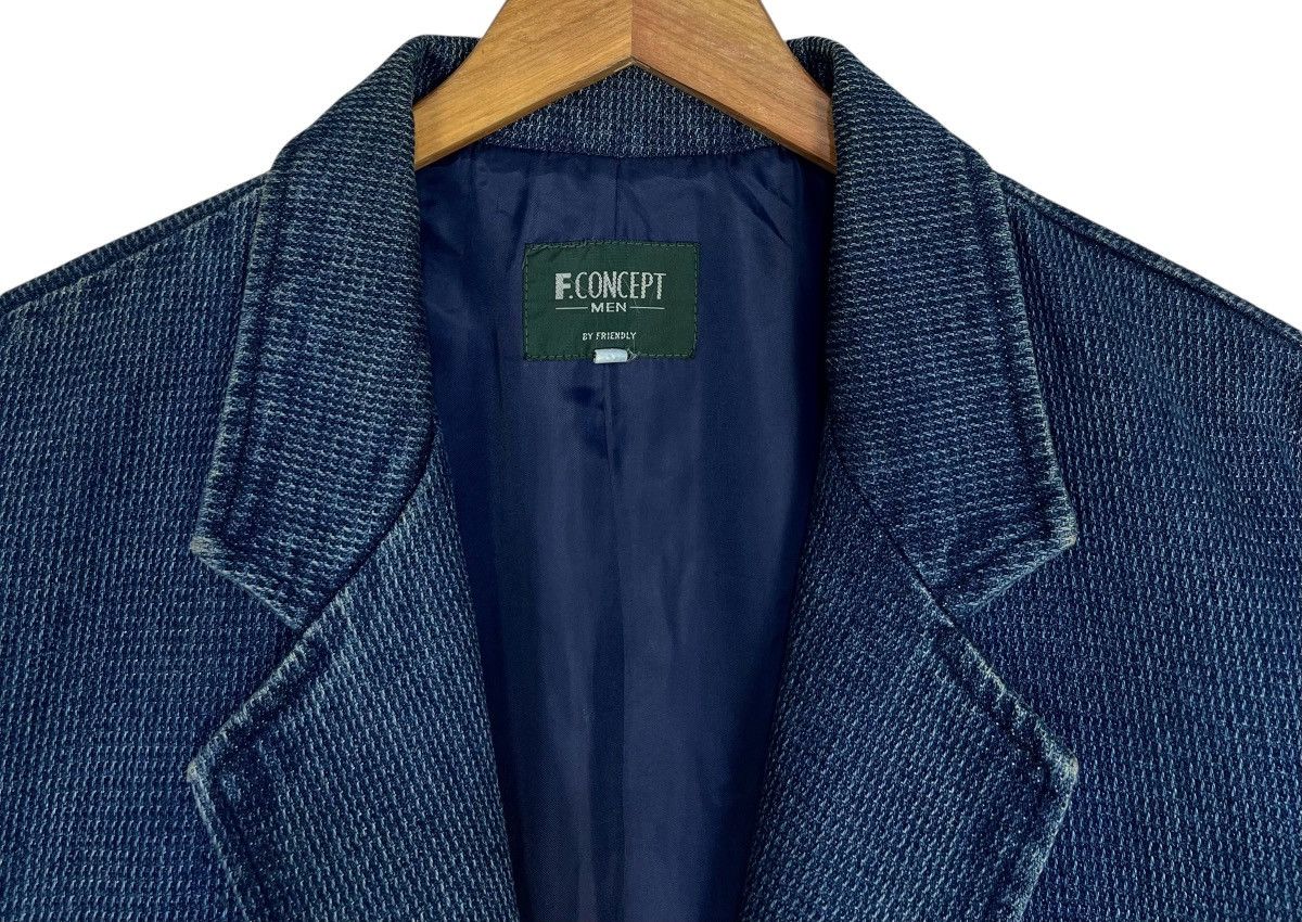 Japanese Brand Vintage Indigo Workwear Chore Jacket Size US XL / EU 56 / 4 - 9 Thumbnail