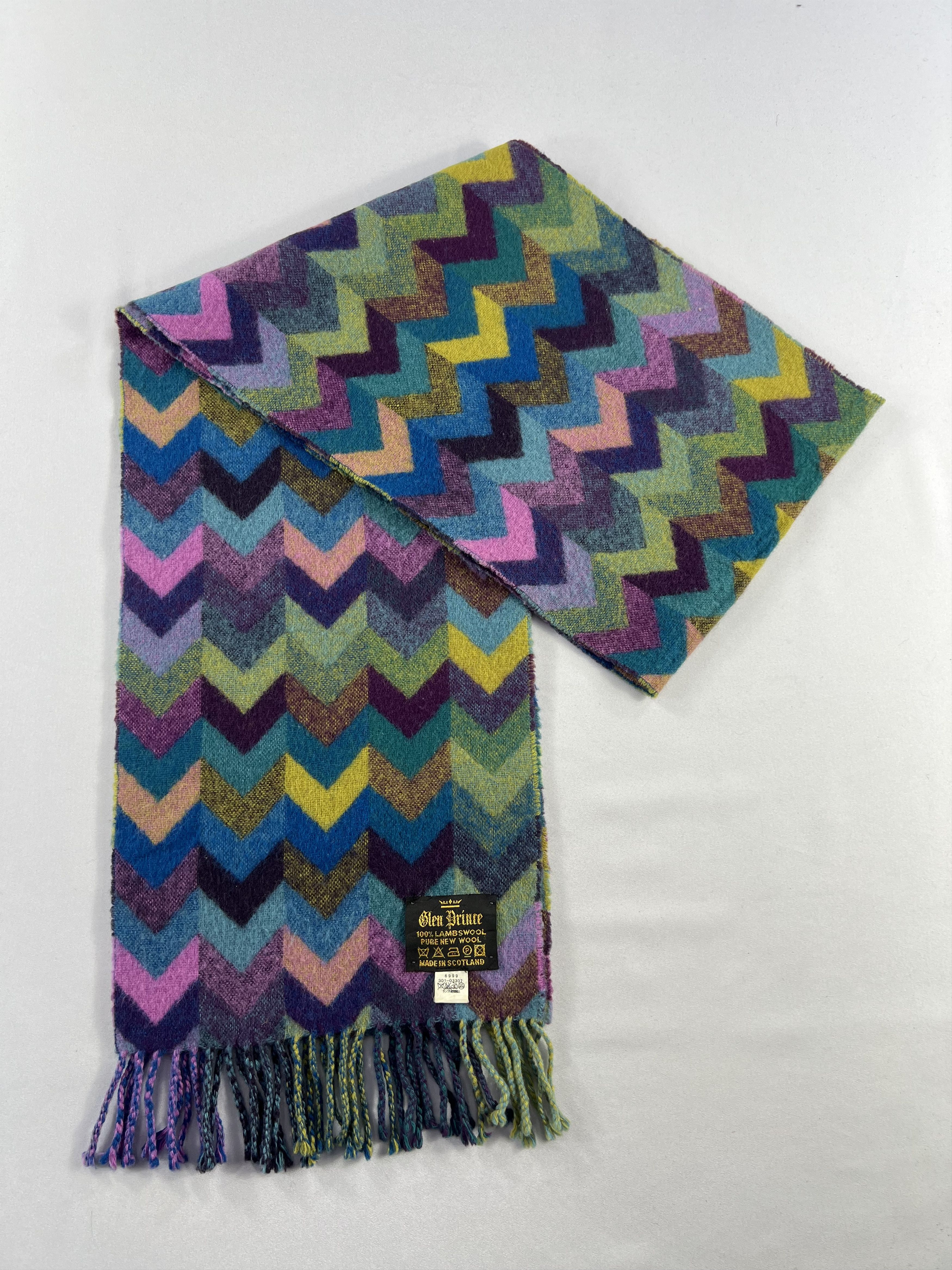 Vintage Glen Prince Scarf / Muffler / Neckwear P1059 Size ONE SIZE - 5 Thumbnail