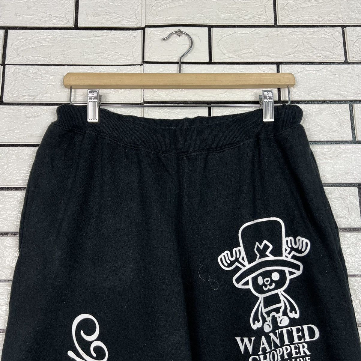One Piece ONE PIECE Wanted Chopper Big Logo Sweatpant #4191-C190 Size US 30 / EU 46 - 2 Thumbnail