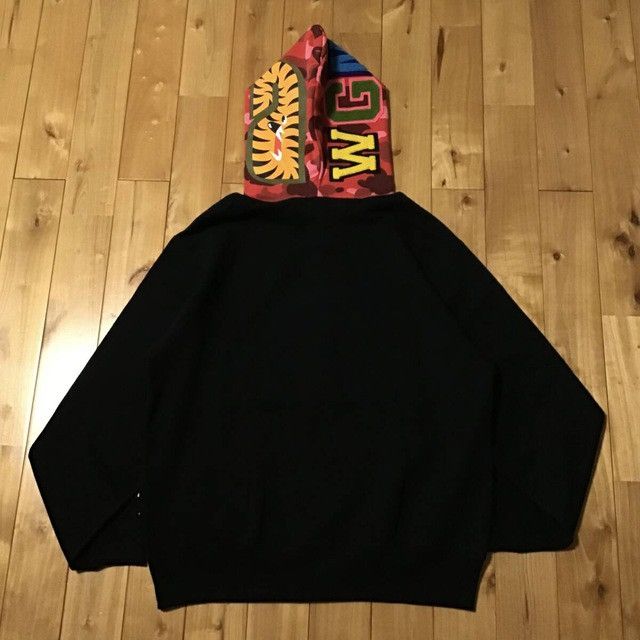 Bape × Nigo 2007 🔥NFS limited🔥 BAPE camo shark full zip hoodie Size US M / EU 48-50 / 2 - 2 Thumbnail