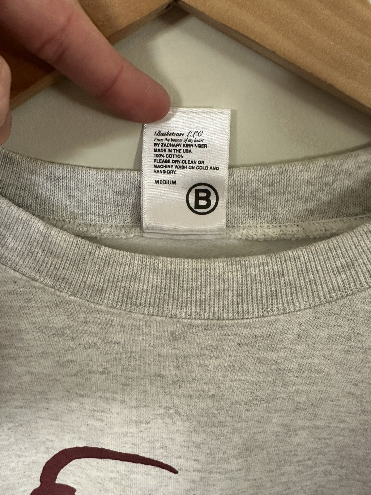 basketcase gallery Basketcase Gallery Crewneck Size US L / EU 52-54 / 3 - 5 Thumbnail