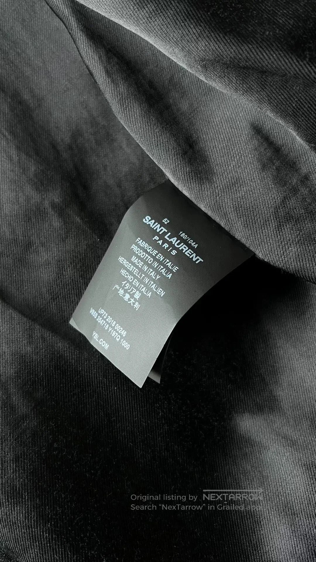 Saint Laurent Paris yslsl slp teddy wool baseball jacket. Size US L / EU 52-54 / 3 - 4 Thumbnail