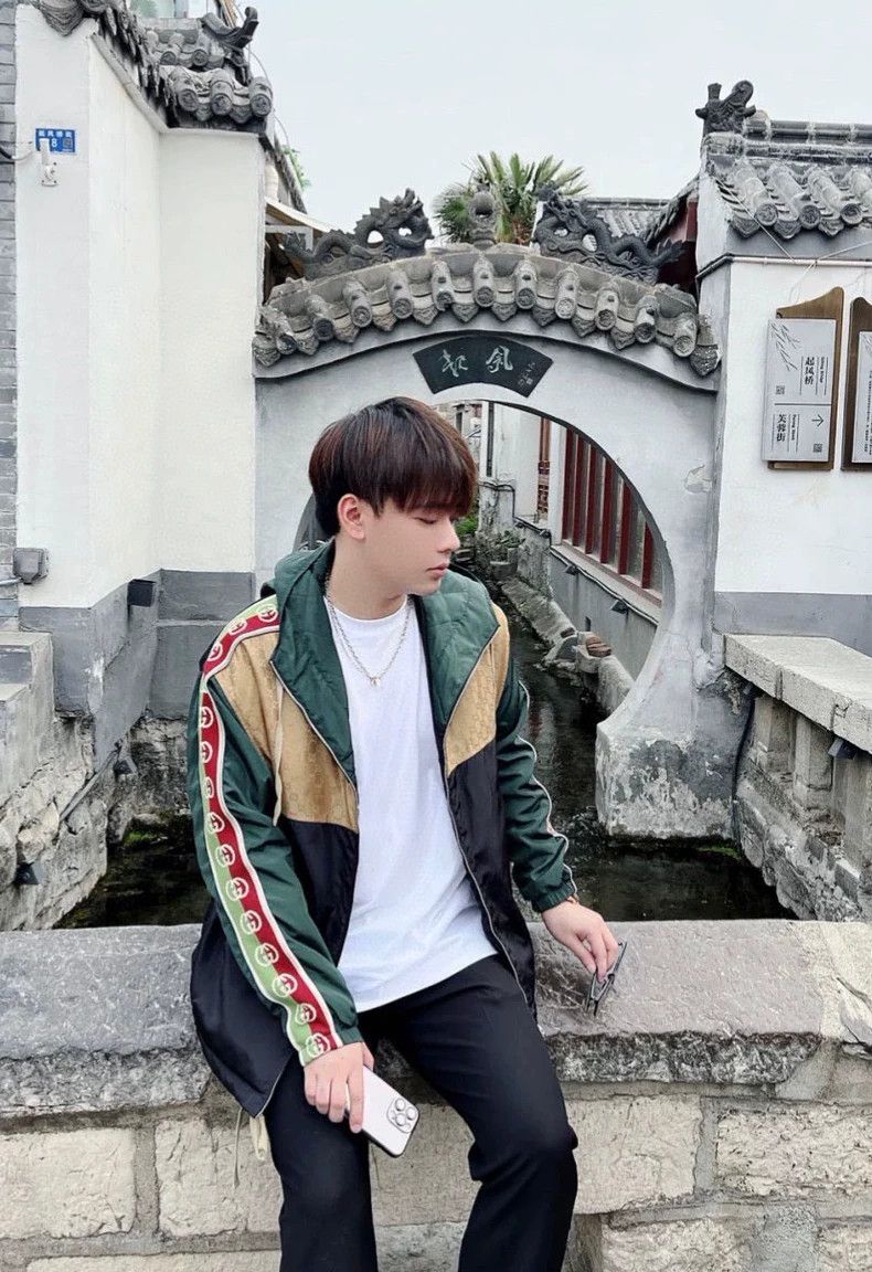 Gucci Gucci Green retro GG caccard color block jacket 2502-Nextar Size US S / EU 44-46 / 1 - 8 Thumbnail