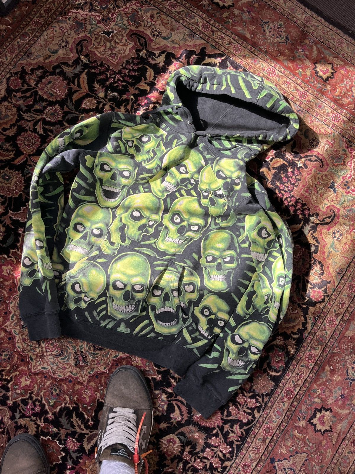 Supreme Supreme skull pile hooded sweatershirt ss18 M Size US M / EU 48-50 / 2 - 4 Thumbnail