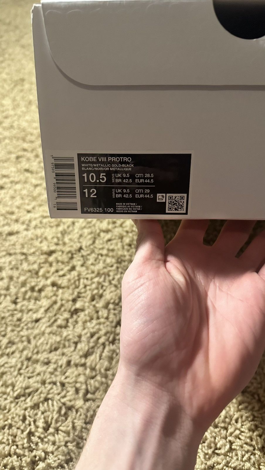 Nike Kobe 8 Protro ‘Mambacita’ Size US 10.5 / EU 43-44 - 8 Thumbnail