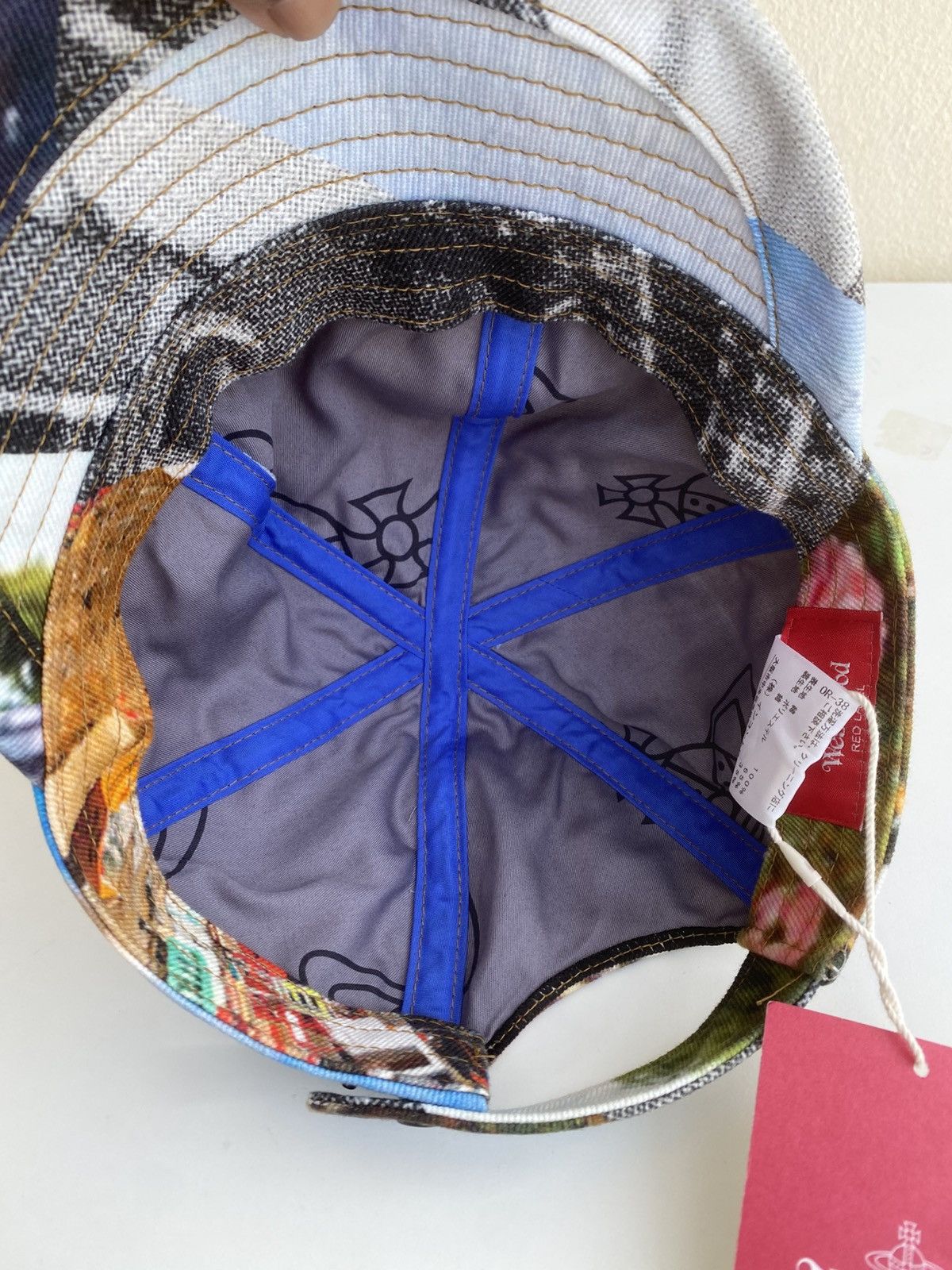 Vivienne Westwood Rare Vivienne Westwood Crazy Design All Over Print Hat Size ONE SIZE - 23 Thumbnail