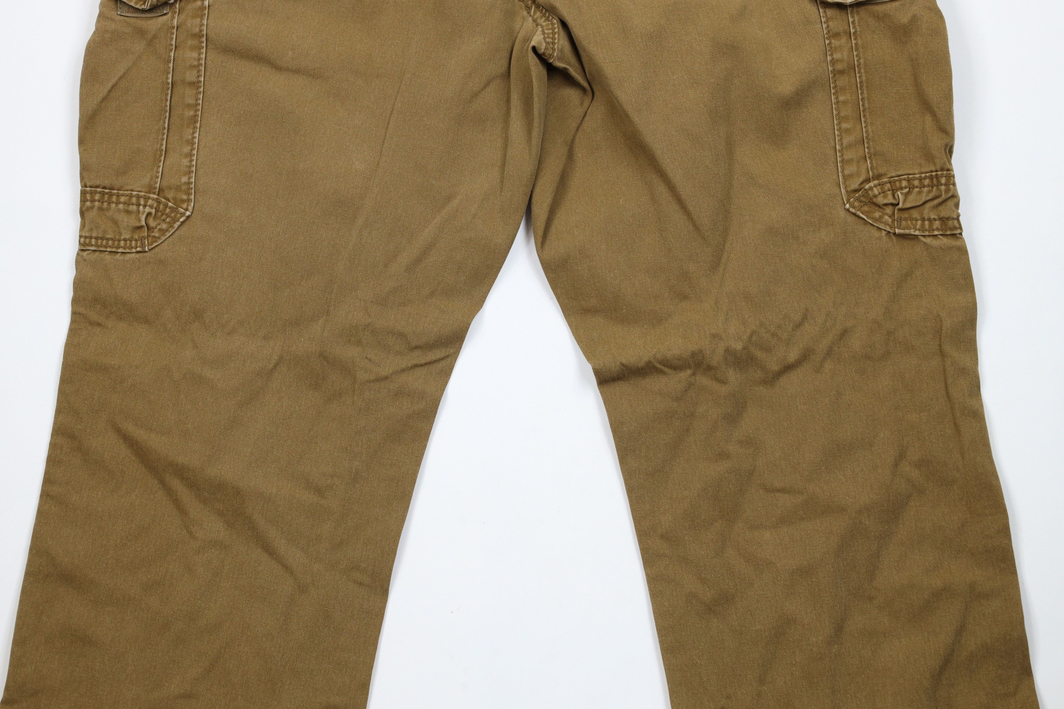 Vintage Vintage Y2K Streetwear Wide Leg Cargo Pants Brown Cotton Size US 38 / EU 54 - 11 Thumbnail
